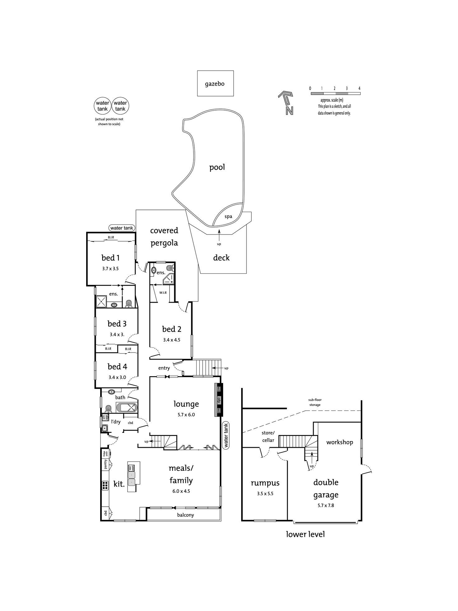 Floorplan of Homely house listing, 33 Anthony Avenue, Doncaster VIC 3108