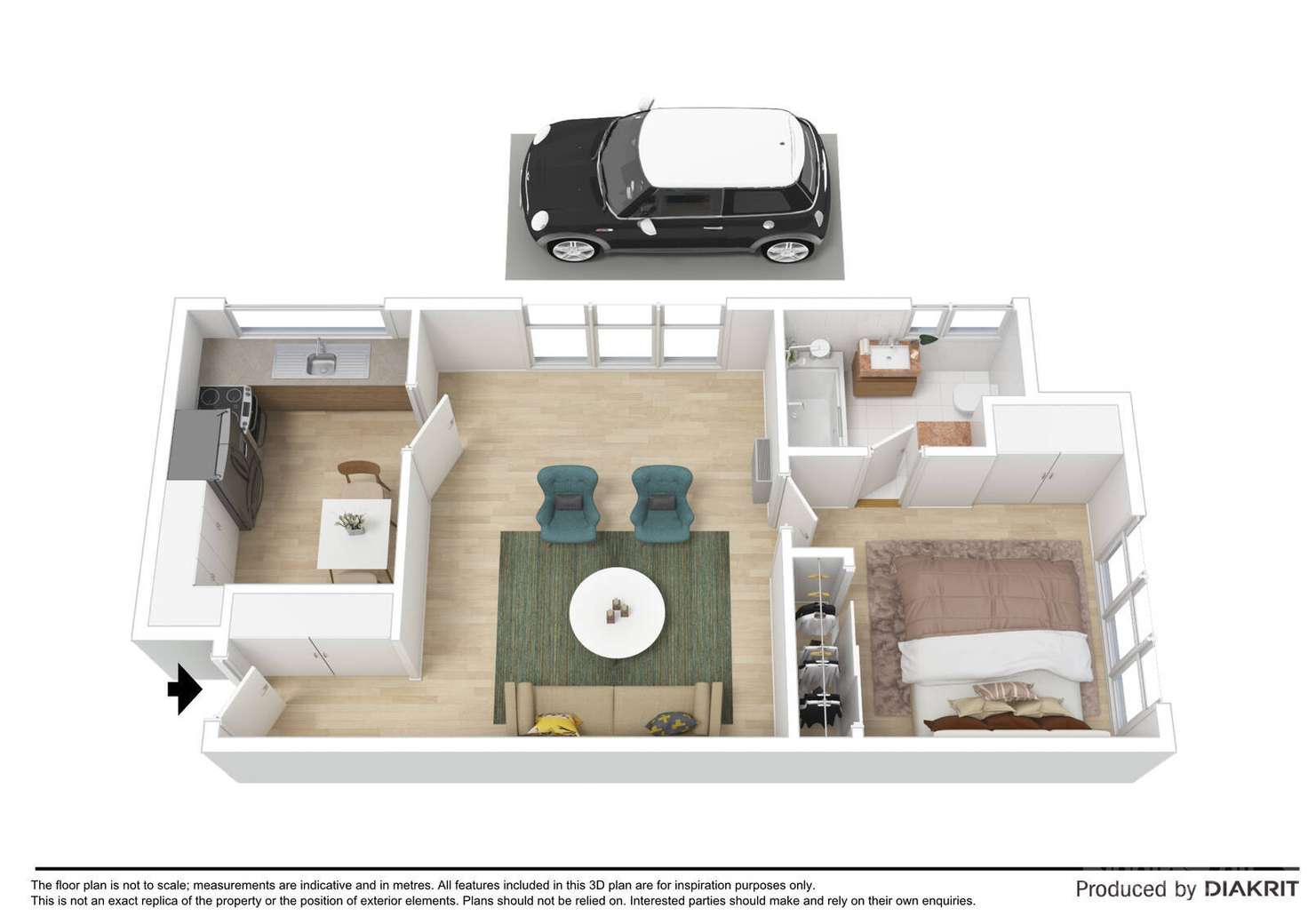 Floorplan of Homely apartment listing, 7/5 Celeste Court, St Kilda East VIC 3183