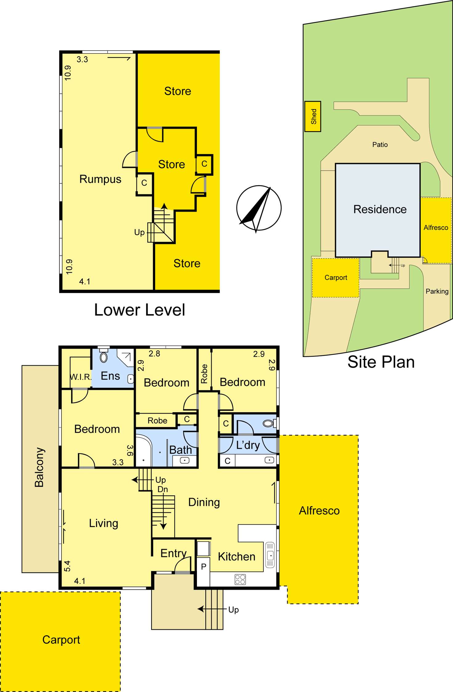 Floorplan of Homely house listing, 61 Corowa Crescent, Greensborough VIC 3088