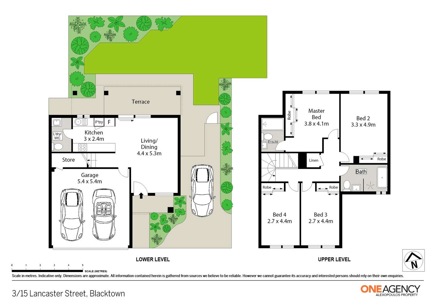 Floorplan of Homely townhouse listing, 3/15 Lancaster Street, Blacktown NSW 2148