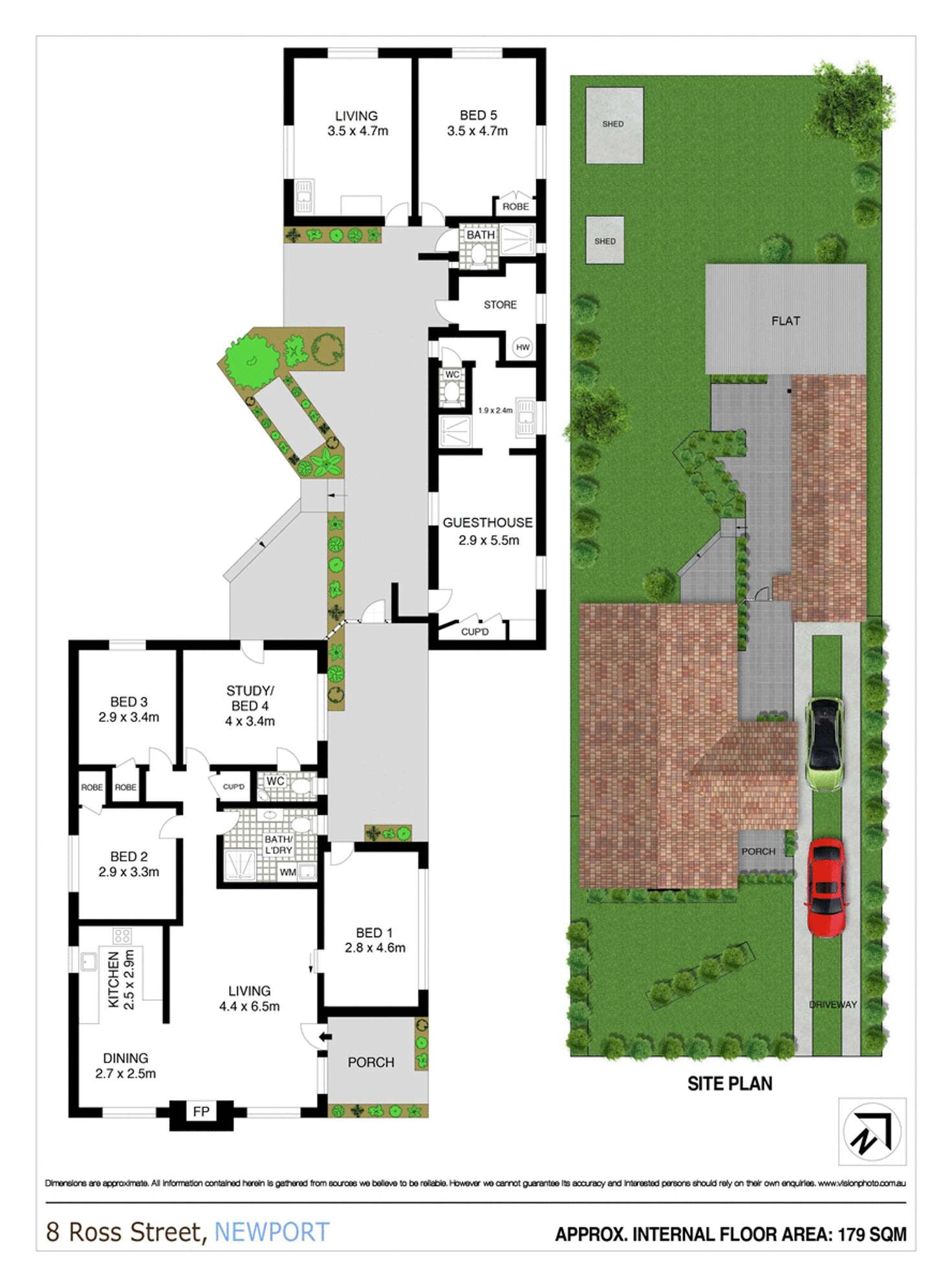 Floorplan of Homely house listing, 8 Ross Street, Newport NSW 2106