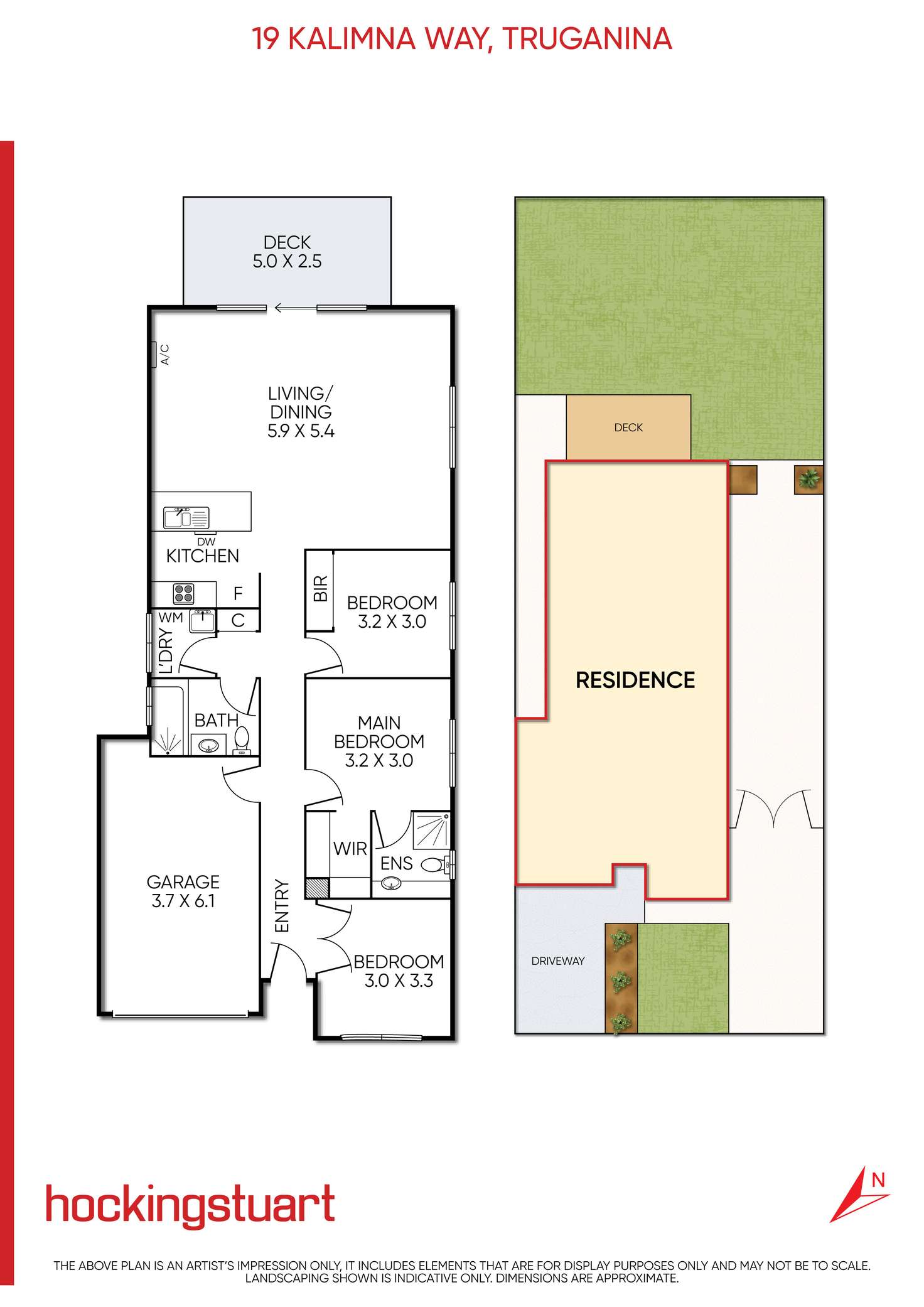 Floorplan of Homely house listing, 19 Kalimna Way, Truganina VIC 3029