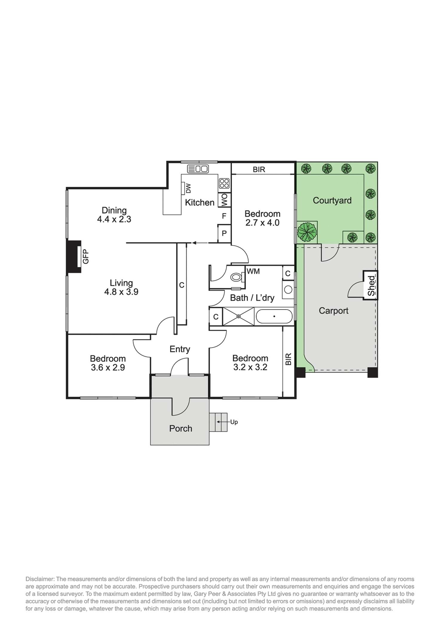 Floorplan of Homely apartment listing, 27/1231 Malvern Road, Malvern VIC 3144