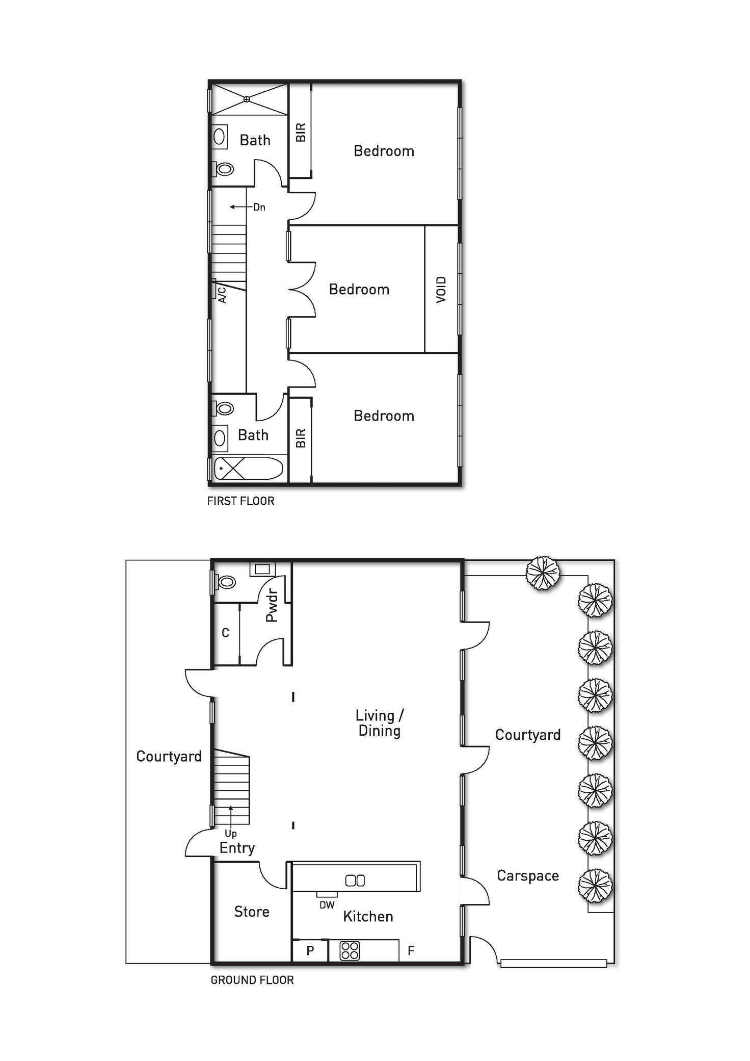 Floorplan of Homely house listing, 7B Nathan Place, Prahran VIC 3181