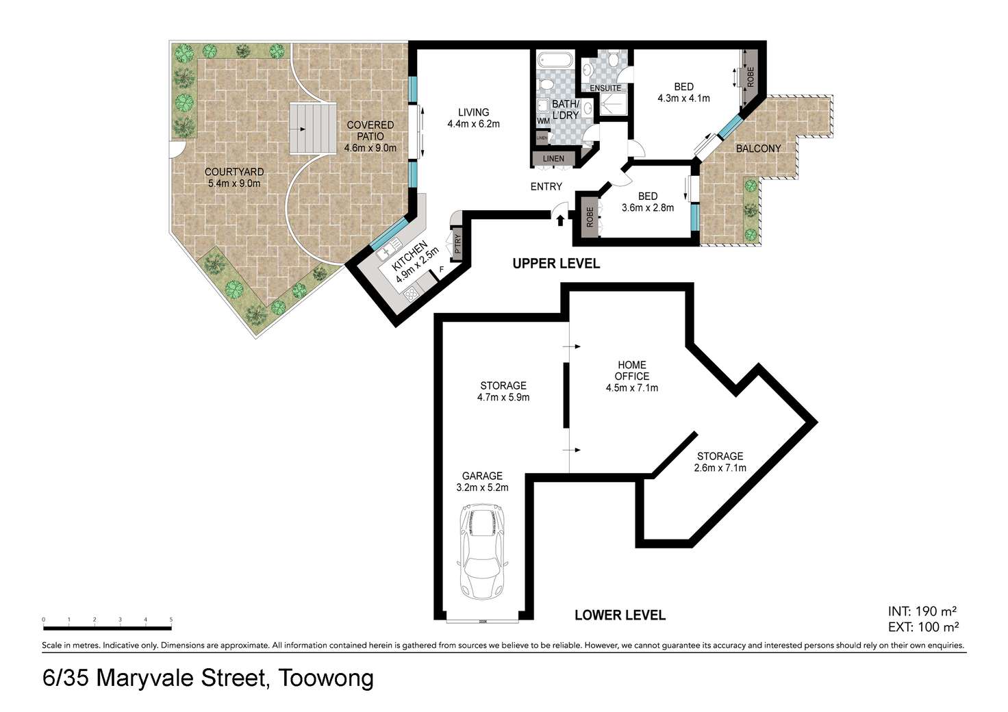 Floorplan of Homely unit listing, 6/35 Maryvale Street, Toowong QLD 4066