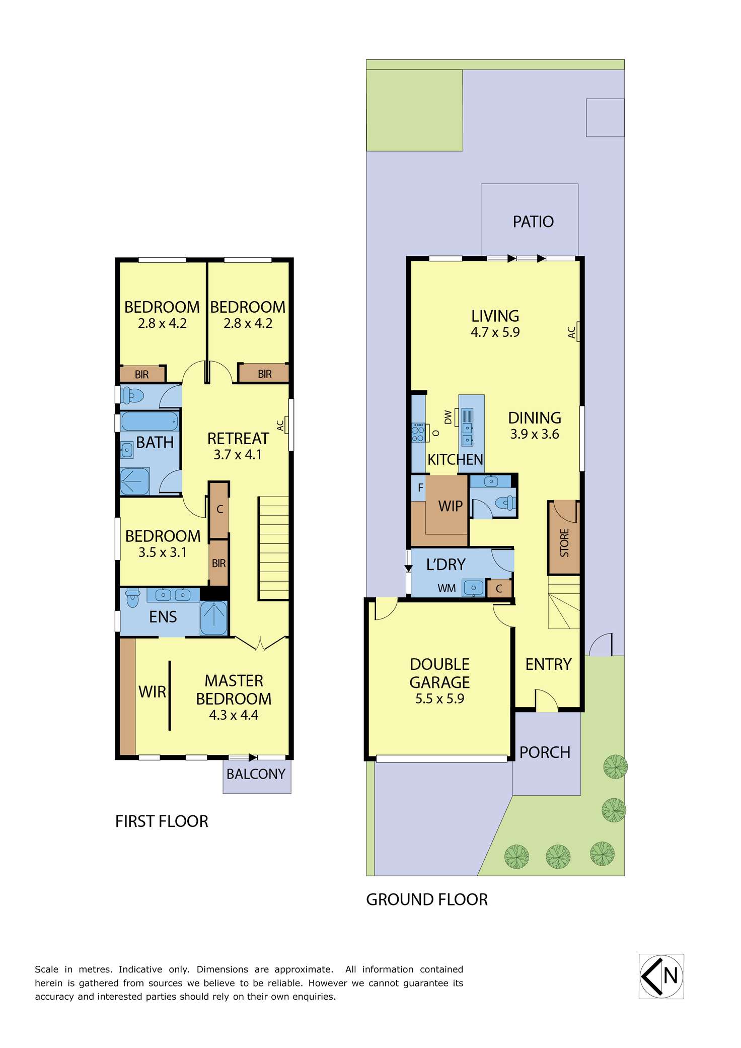 Floorplan of Homely house listing, 41 Petunia Drive, Keysborough VIC 3173