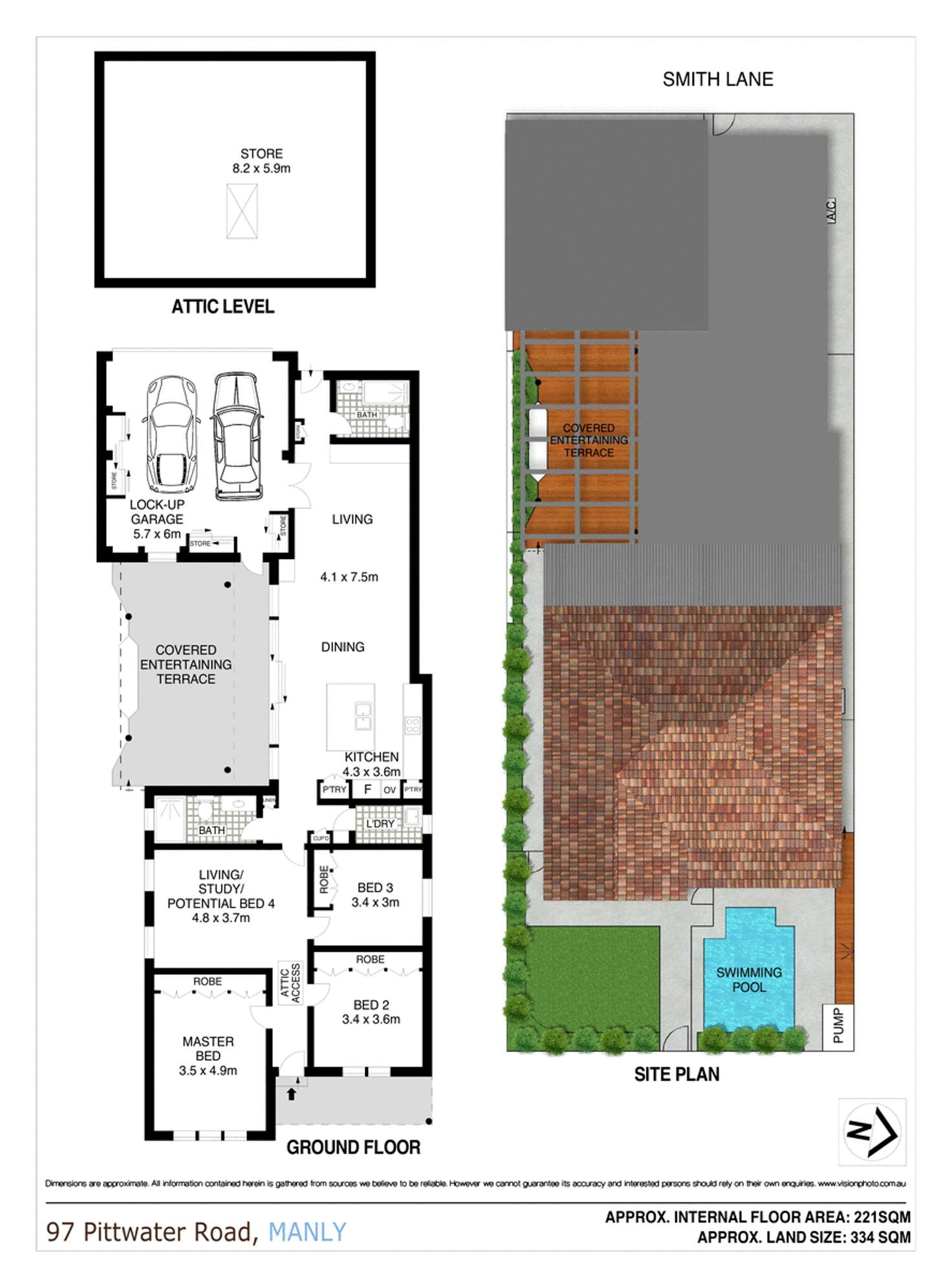 Floorplan of Homely house listing, 97 Pittwater Road, Manly NSW 2095