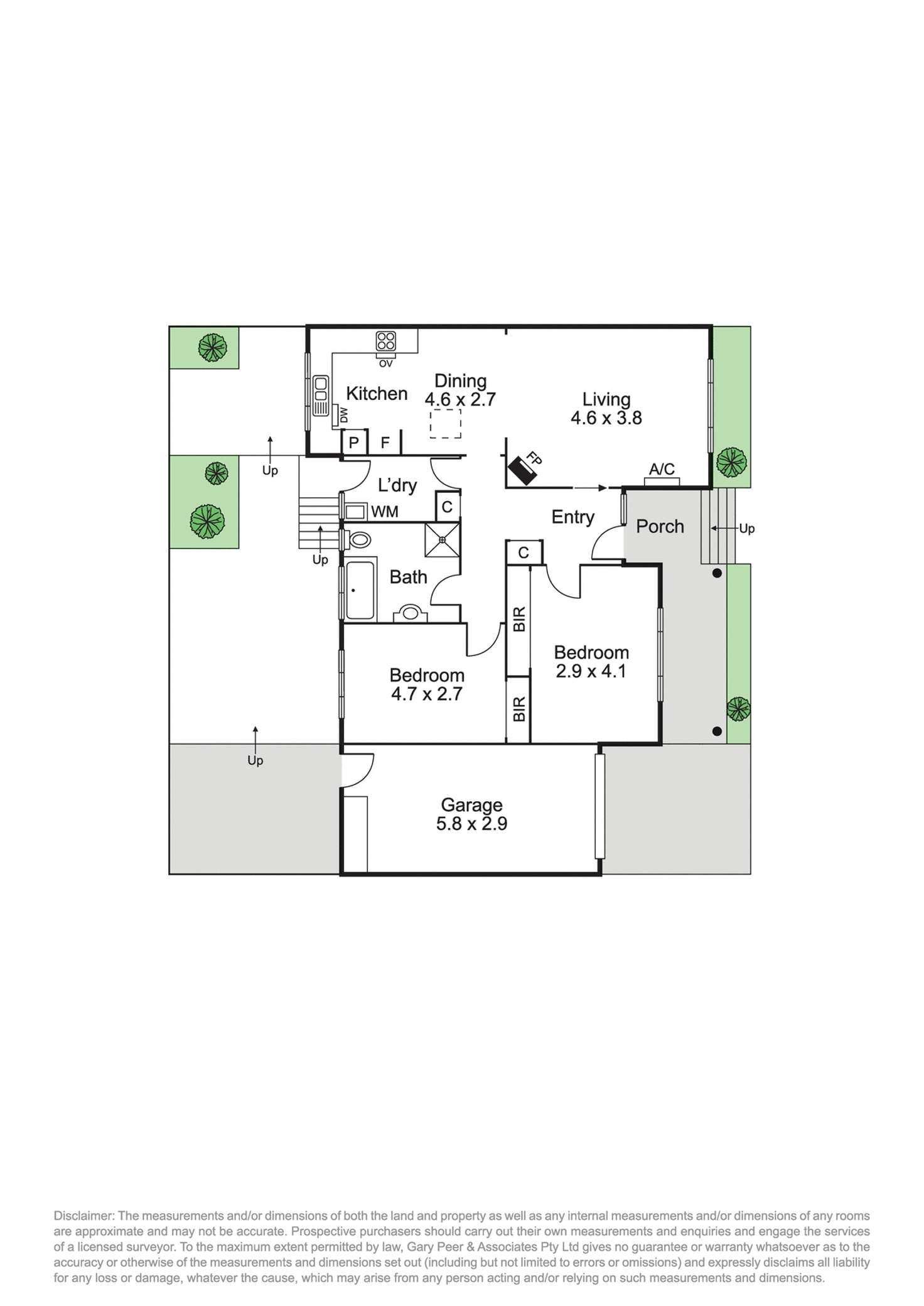 Floorplan of Homely unit listing, 2/36-38 Parnell Street, Elsternwick VIC 3185