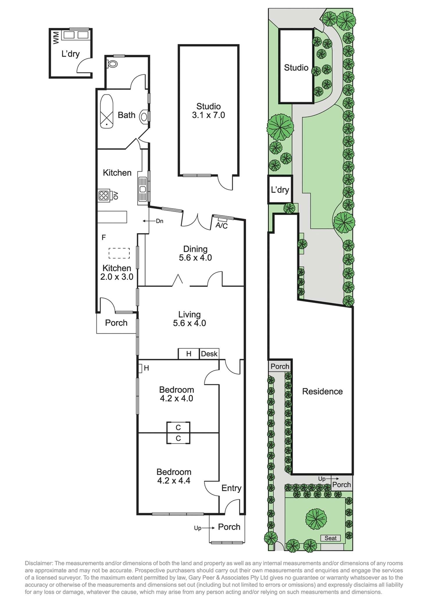 Floorplan of Homely house listing, 166 Brighton Road, Elsternwick VIC 3185