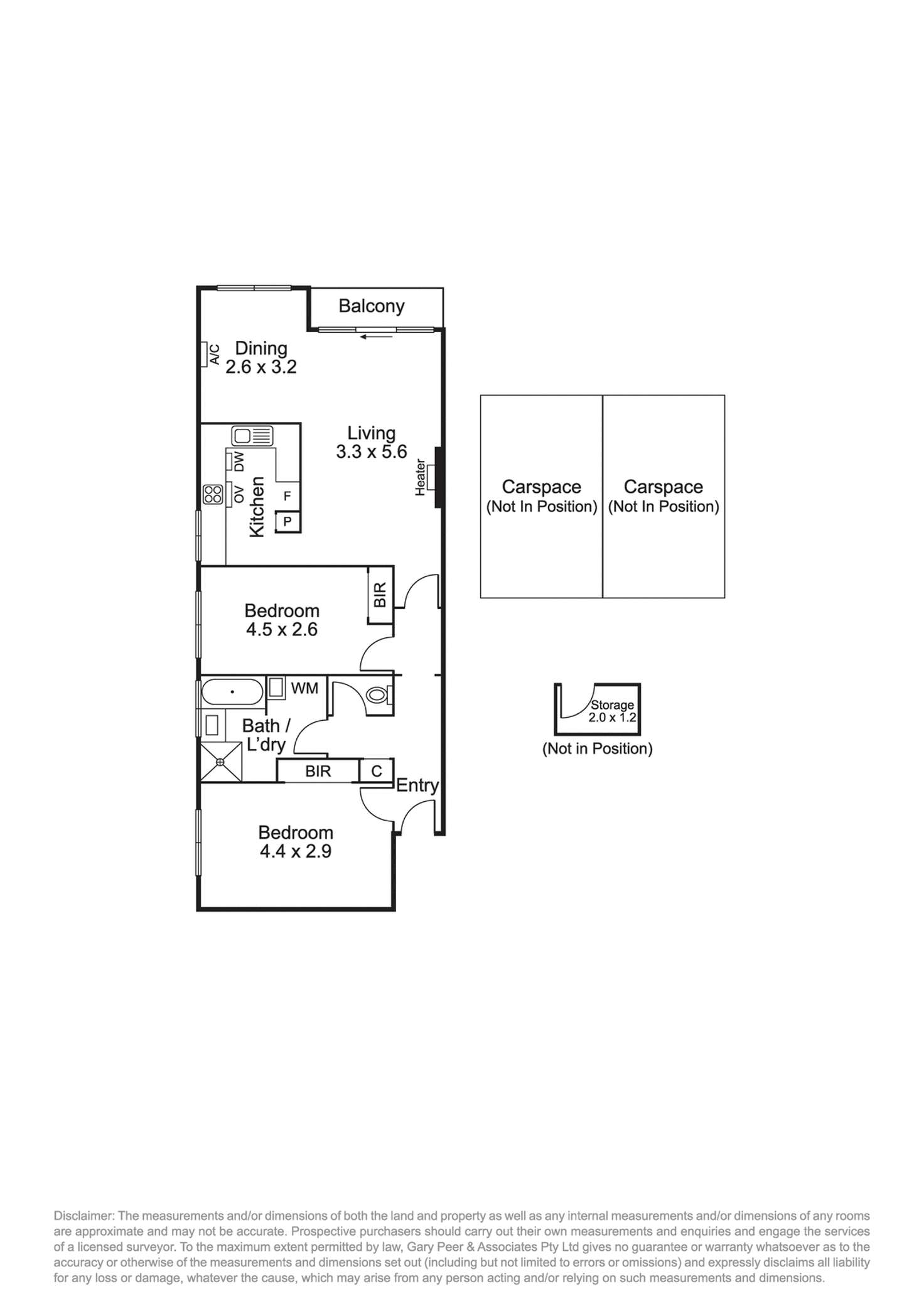 Floorplan of Homely apartment listing, 12/376 Dandenong Road, Caulfield North VIC 3161