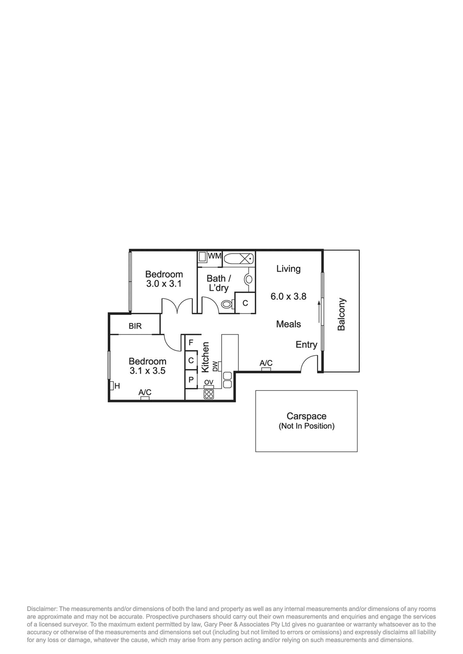 Floorplan of Homely apartment listing, 8/228 Alma Road, St Kilda East VIC 3183