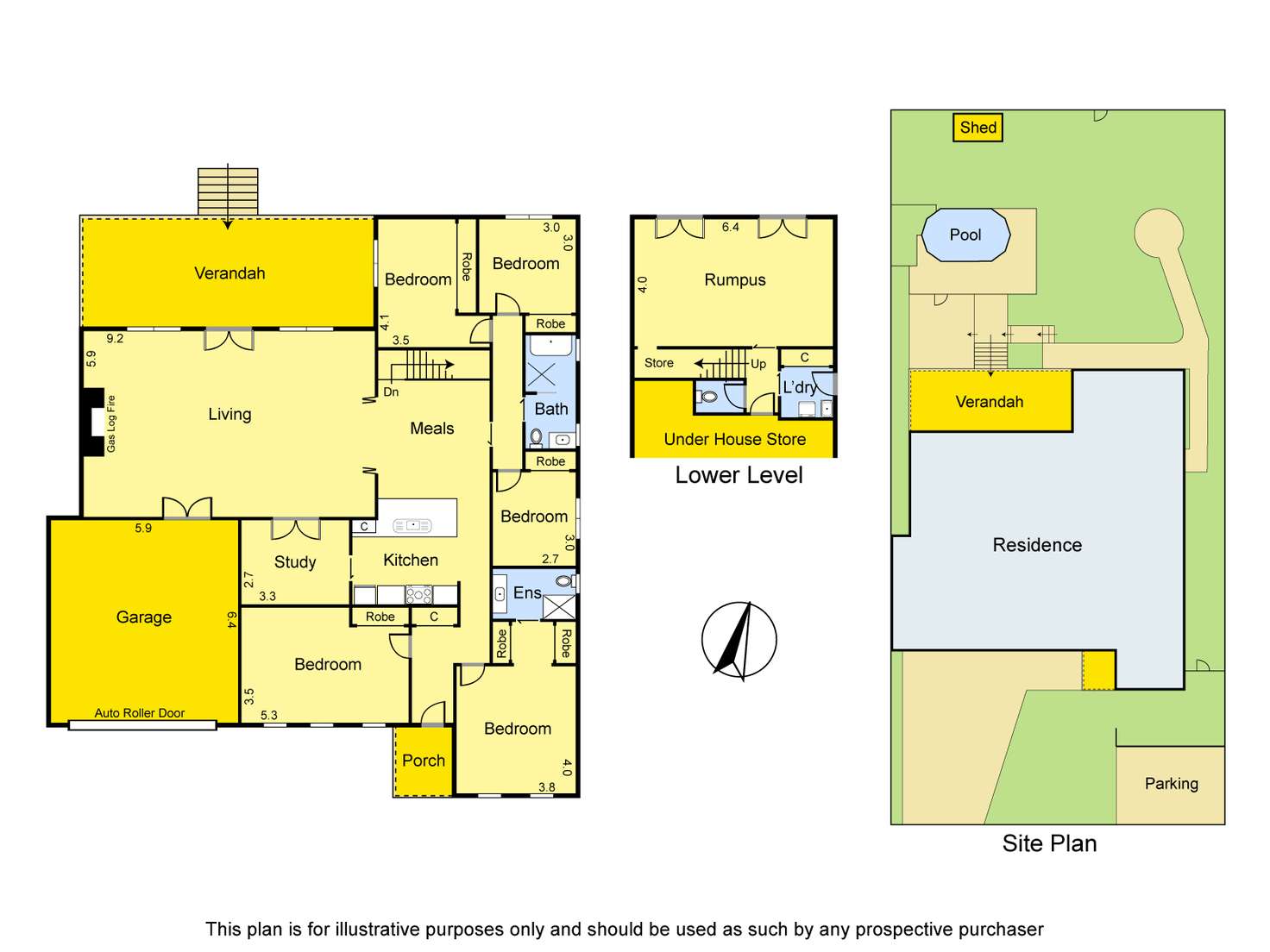 Floorplan of Homely house listing, 23 Larool Avenue, St Helena VIC 3088