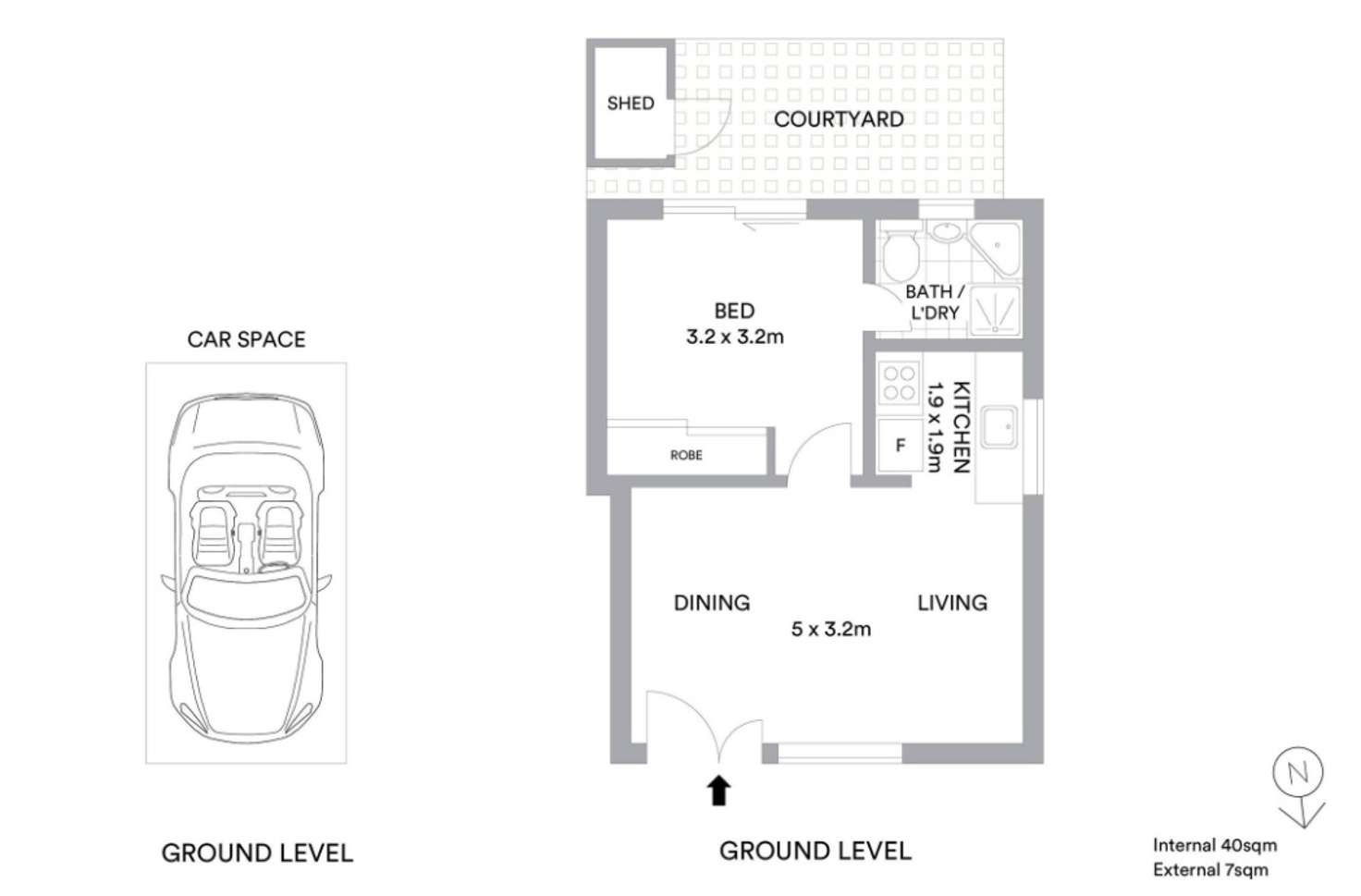 Floorplan of Homely apartment listing, 6/93 Argyle Street, St Kilda VIC 3182