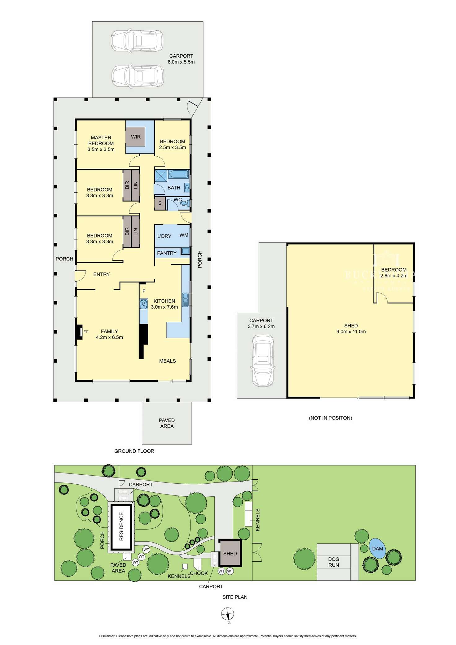 Floorplan of Homely house listing, 125 Seventh Avenue, Eden Park VIC 3757