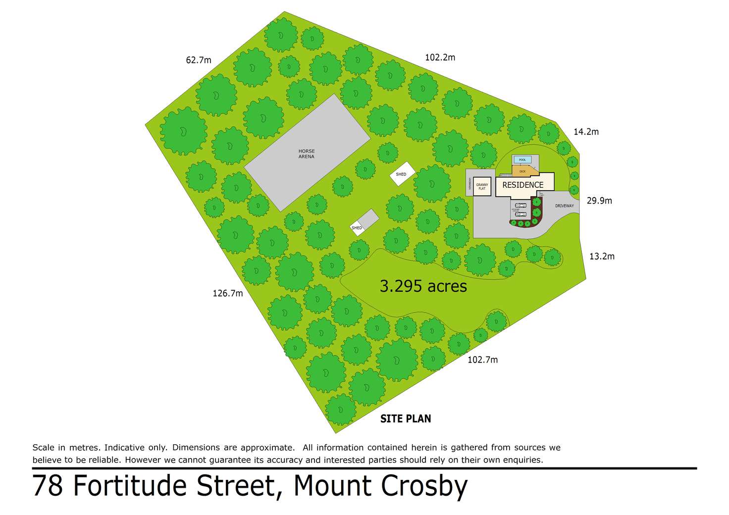 Floorplan of Homely house listing, 78 Fortitude Street, Mount Crosby QLD 4306