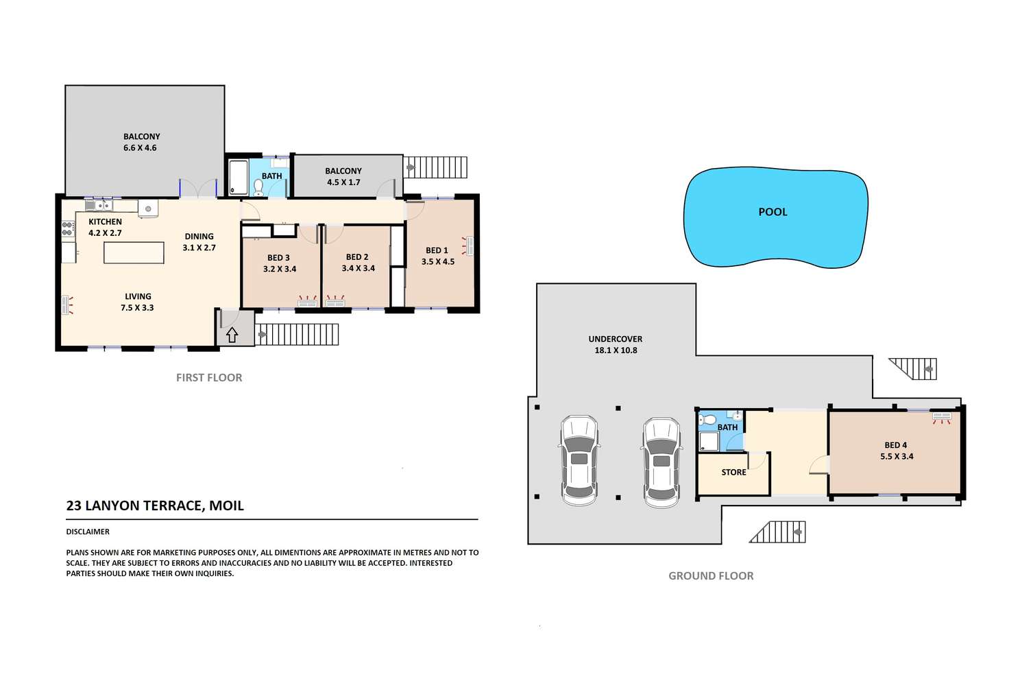 Floorplan of Homely house listing, 23 Lanyon Terrace, Moil NT 810
