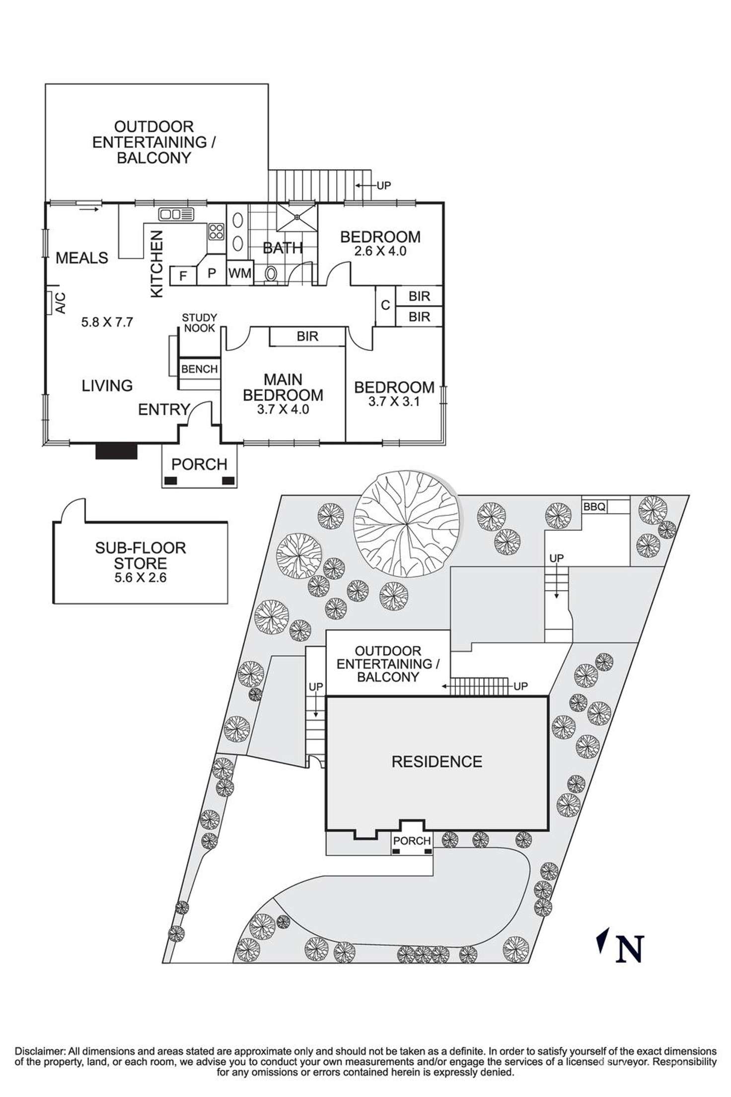 Floorplan of Homely house listing, 26 Paterson Crescent, Greensborough VIC 3088