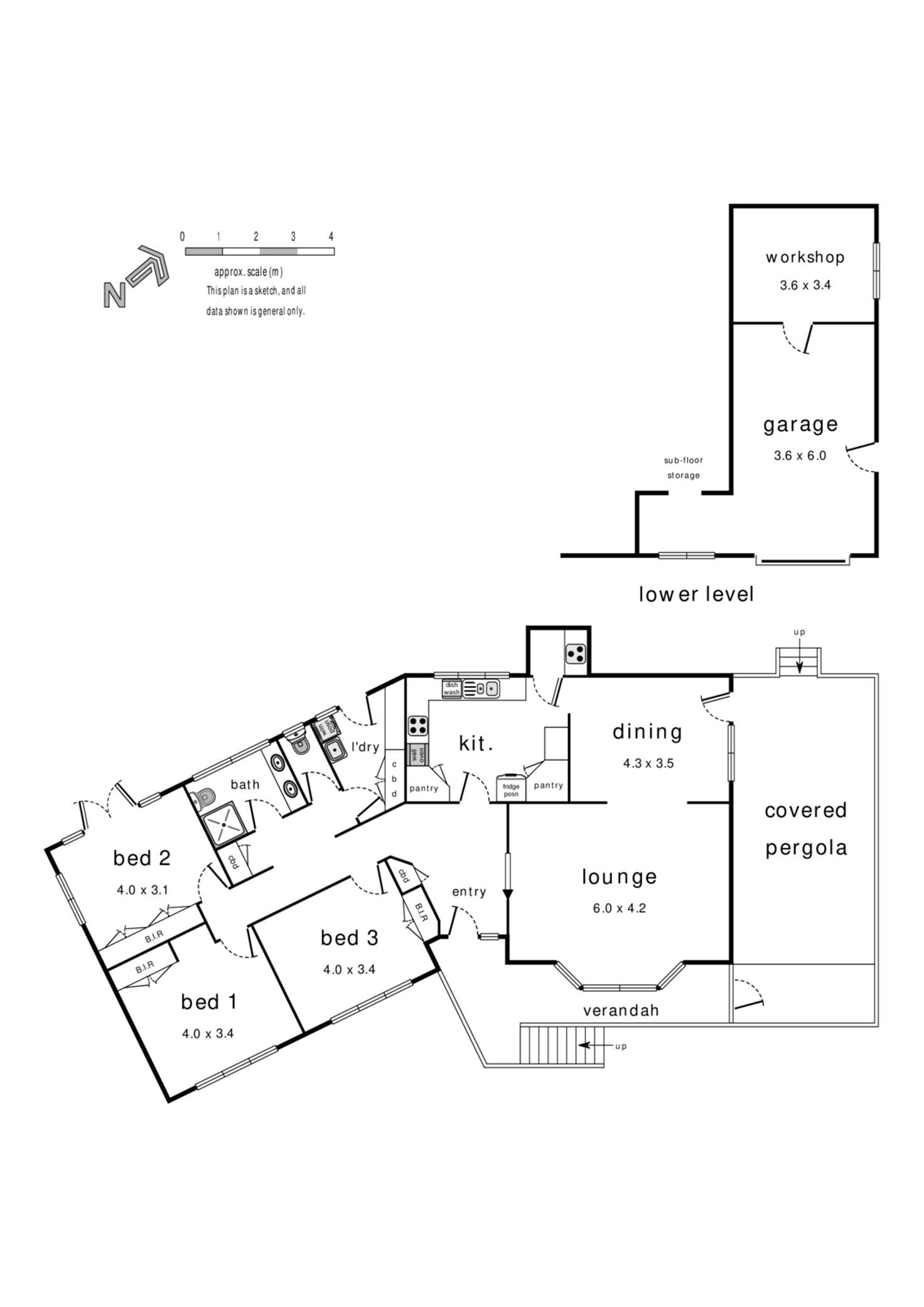 Floorplan of Homely house listing, 23 Allison Court, Vermont VIC 3133