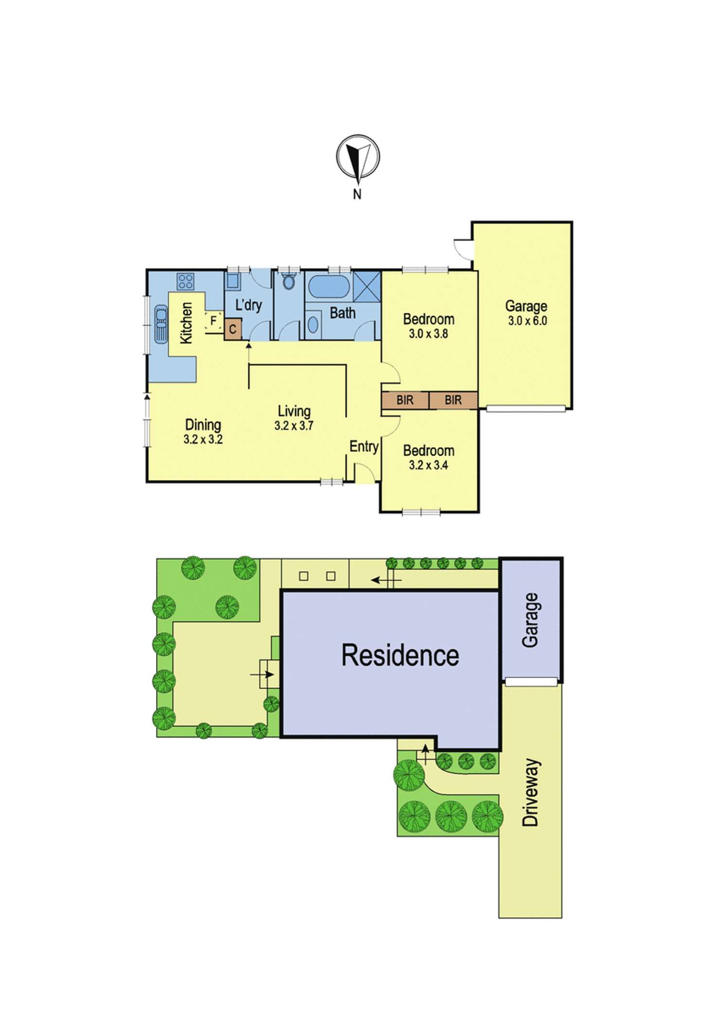 Floorplan of Homely unit listing, 5/139 Grimshaw Street, Greensborough VIC 3088