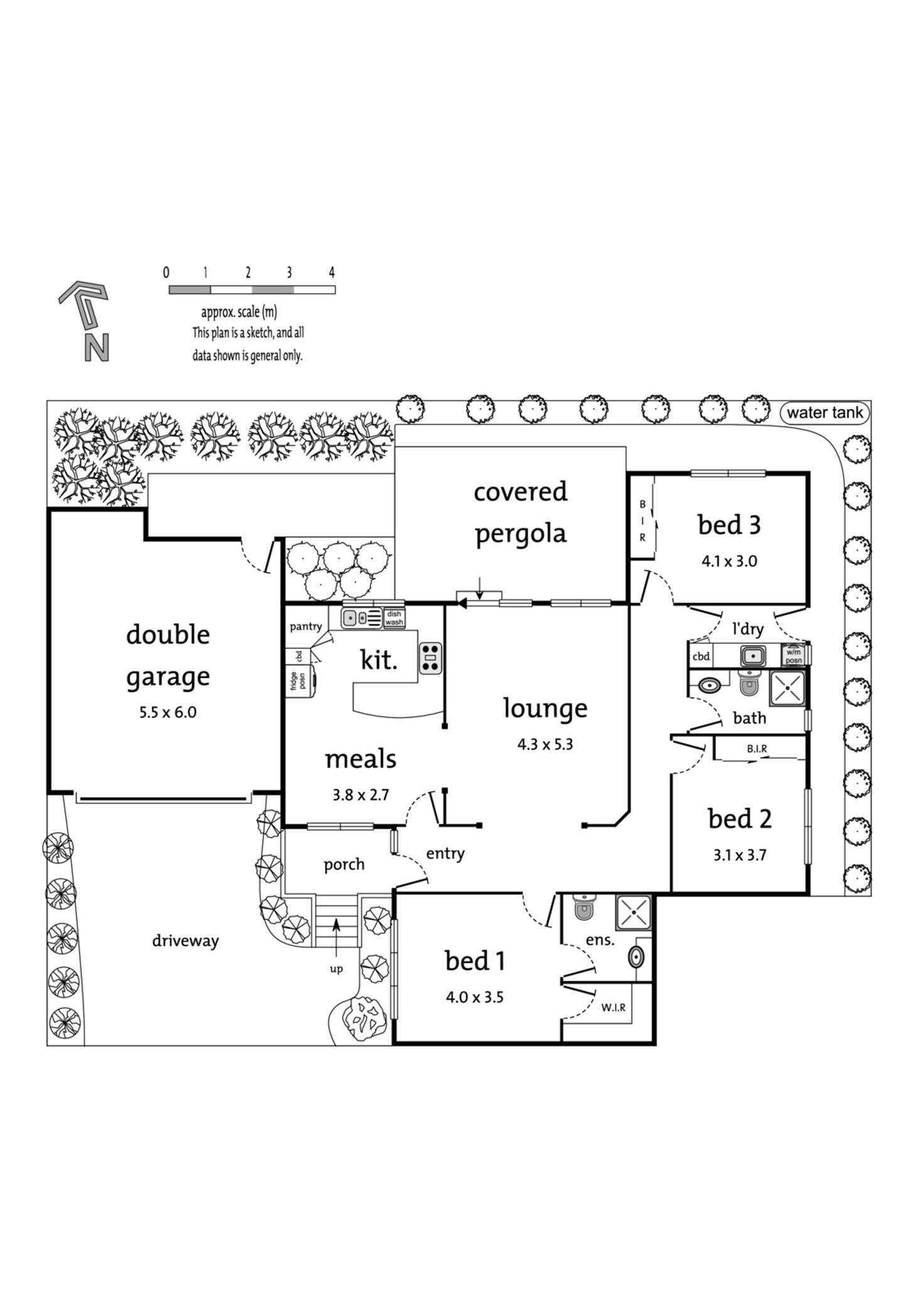 Floorplan of Homely unit listing, 3/65 Wood Street, Templestowe VIC 3106