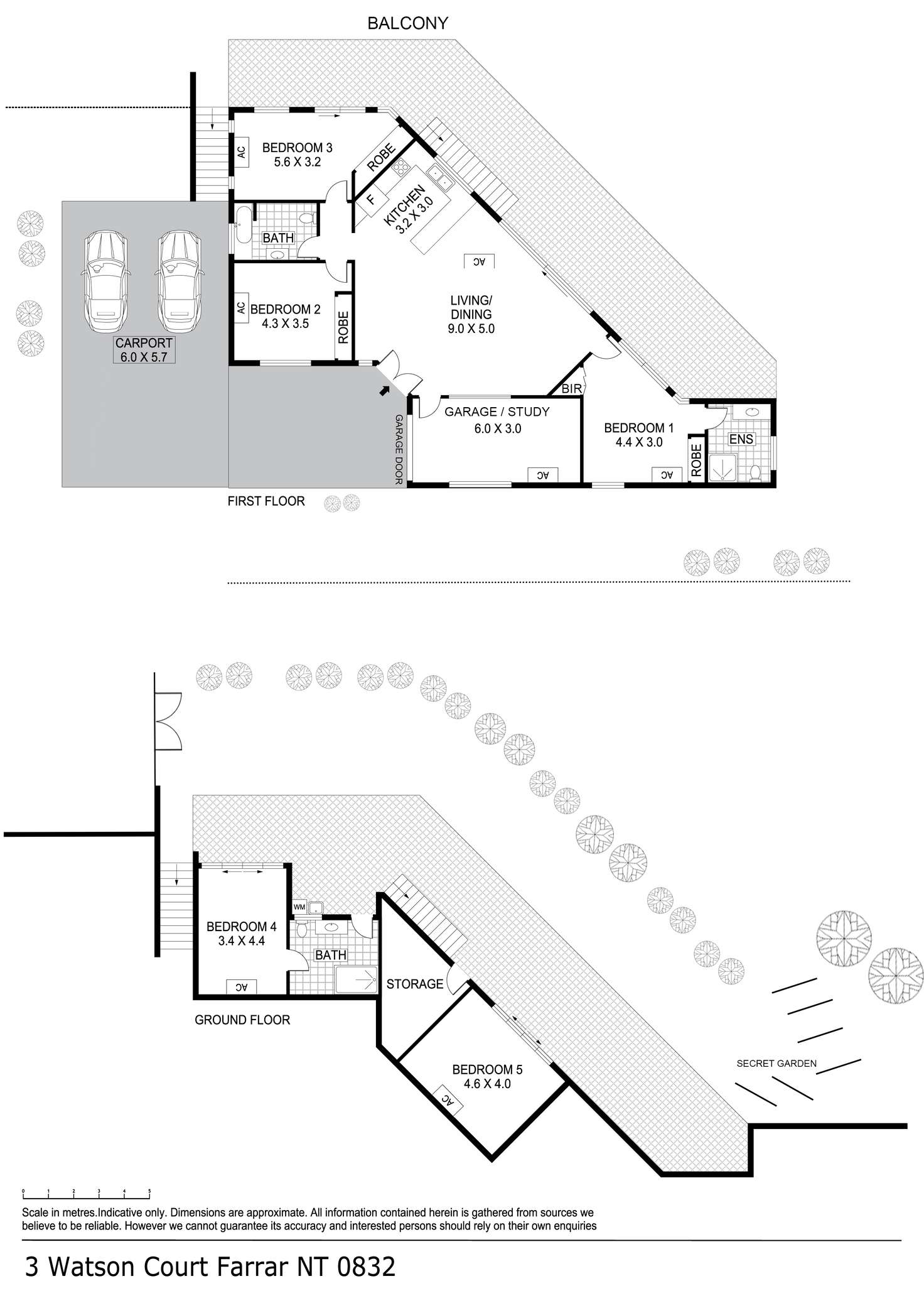 Floorplan of Homely house listing, 3 Watson Court, Farrar NT 830