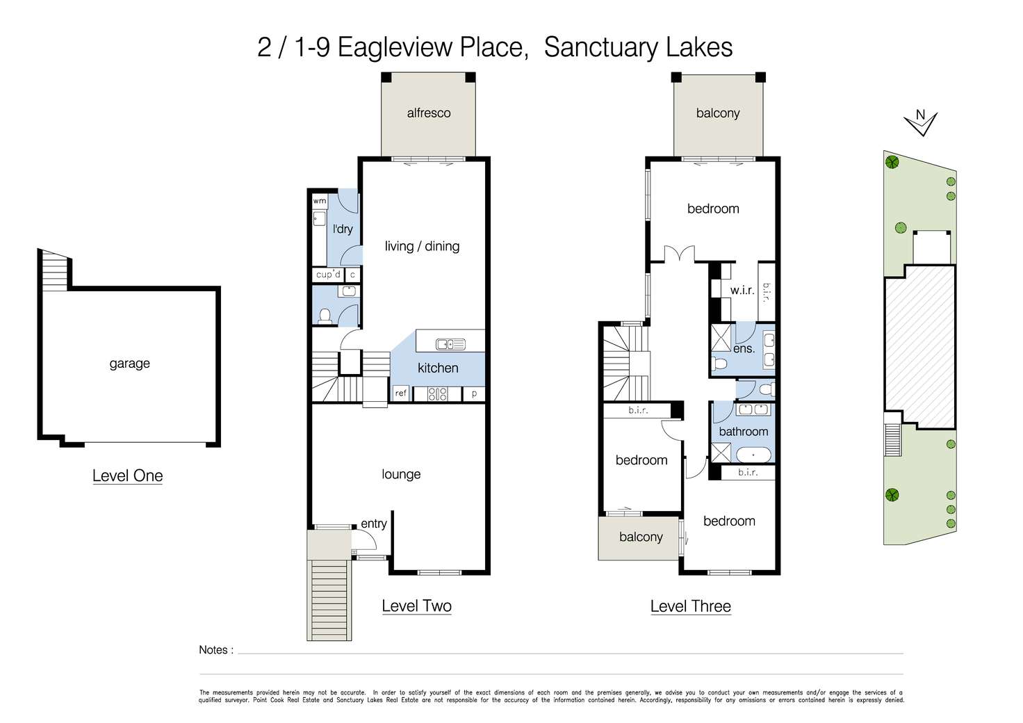 Floorplan of Homely townhouse listing, 2/1-9 Eagleview Place, Sanctuary Lakes VIC 3030