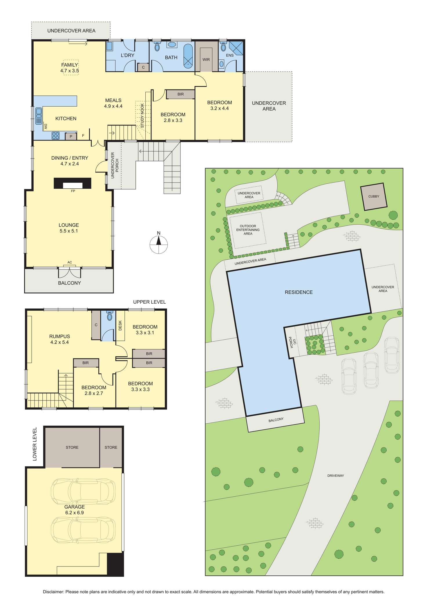 Floorplan of Homely house listing, 115 Progress Road, Eltham North VIC 3095