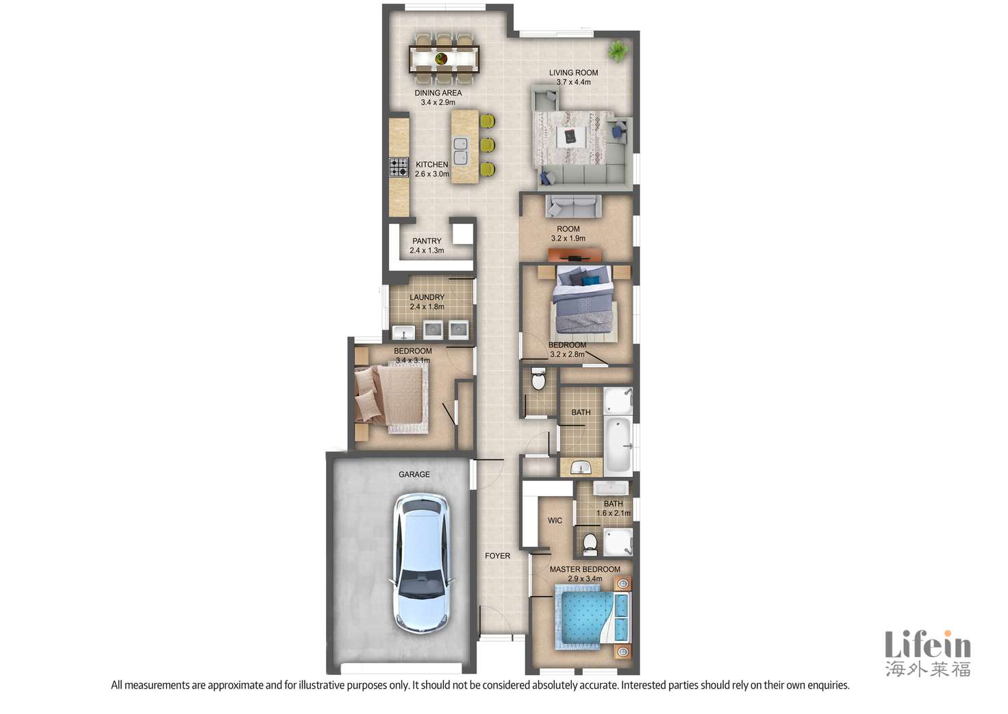 Floorplan of Homely house listing, 37 Danthonia Street, Coburg North VIC 3058