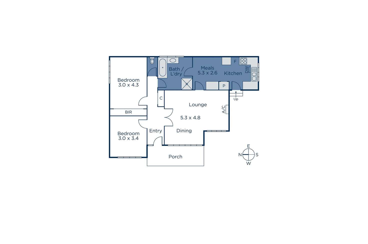 Floorplan of Homely unit listing, 8/1078 Burke Road, Balwyn North VIC 3104