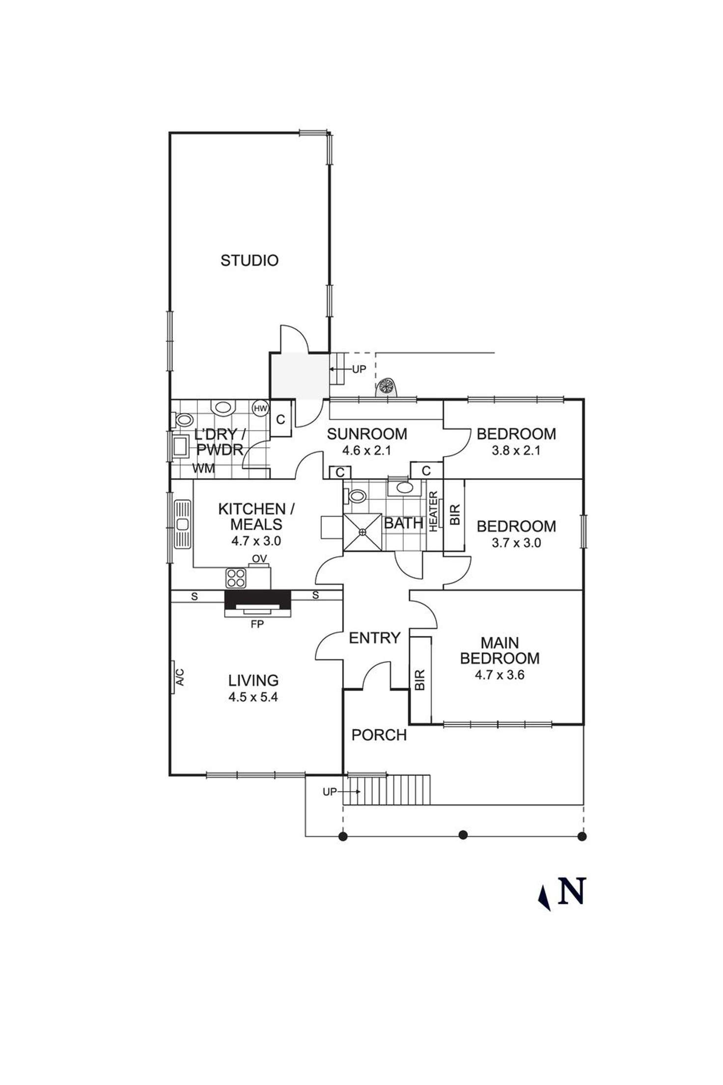 Floorplan of Homely house listing, 3 Fortune Street, Box Hill North VIC 3129
