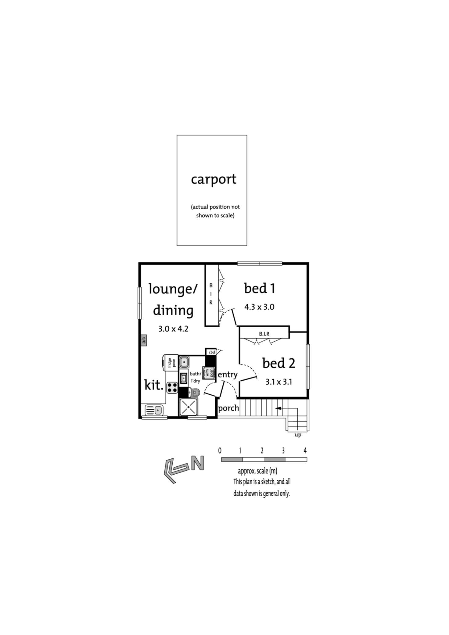 Floorplan of Homely flat listing, 4/82 Burwood Highway, Burwood East VIC 3151