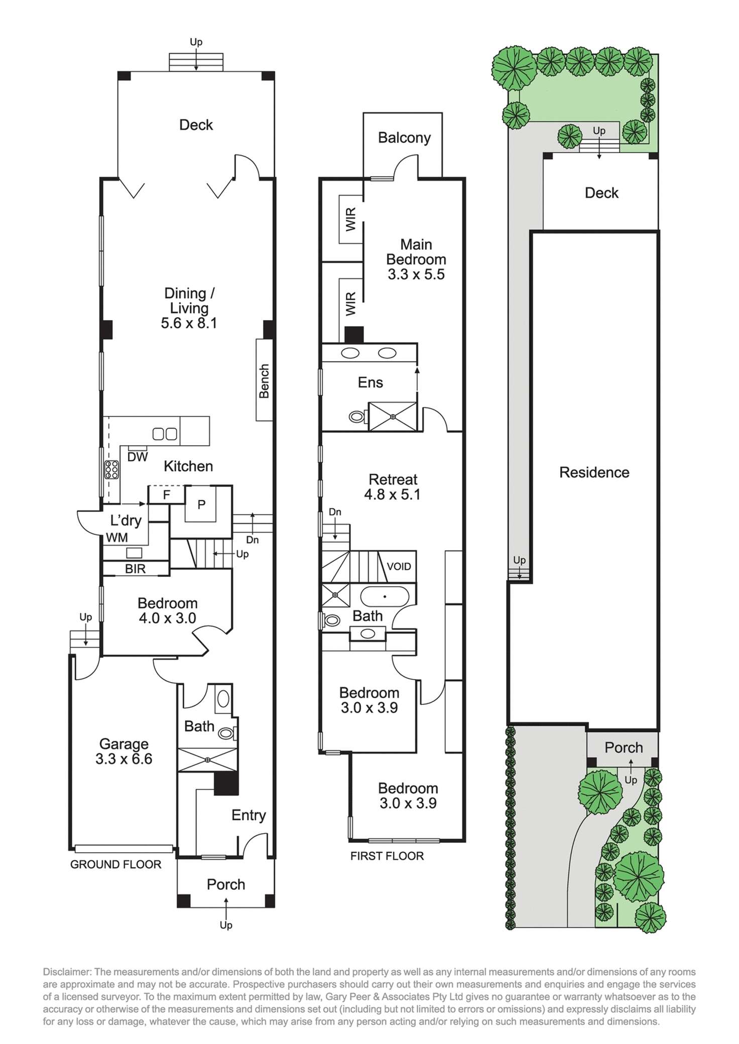 Floorplan of Homely townhouse listing, 201B Bambra Road, Caulfield South VIC 3162
