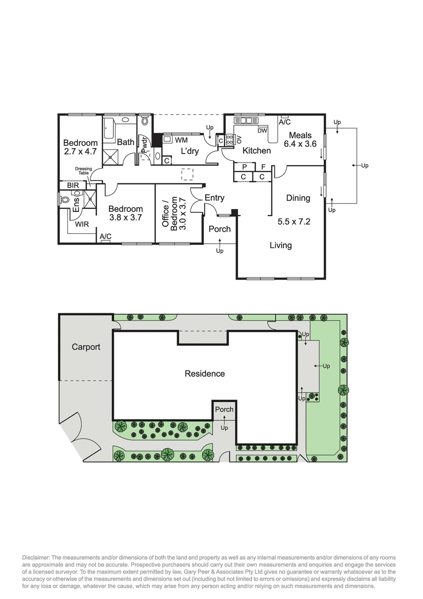 Floorplan of Homely villa listing, 2/112 Orrong Road, Elsternwick VIC 3185
