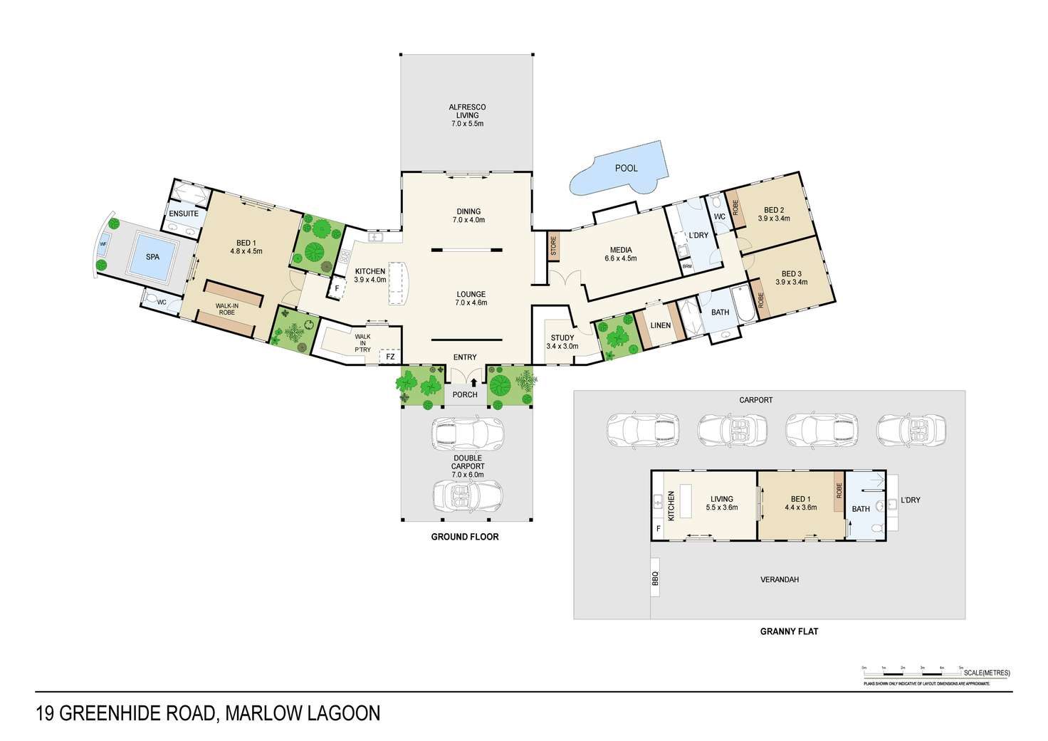 Floorplan of Homely house listing, 19 Greenhide Road, Marlow Lagoon NT 830