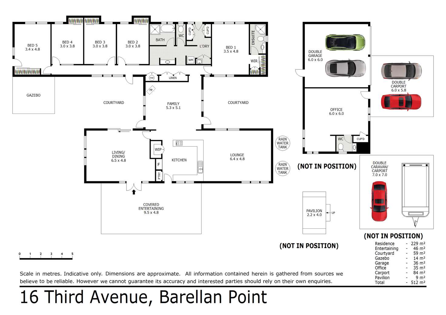 Floorplan of Homely house listing, 16 Third Avenue, Barellan Point QLD 4306