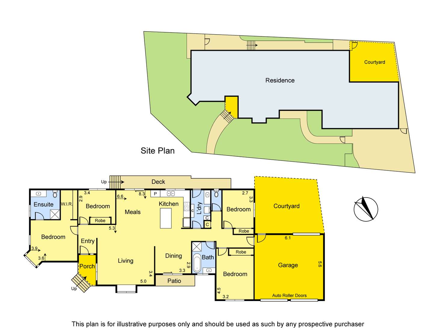 Floorplan of Homely house listing, 21 Denison Drive, Yallambie VIC 3085