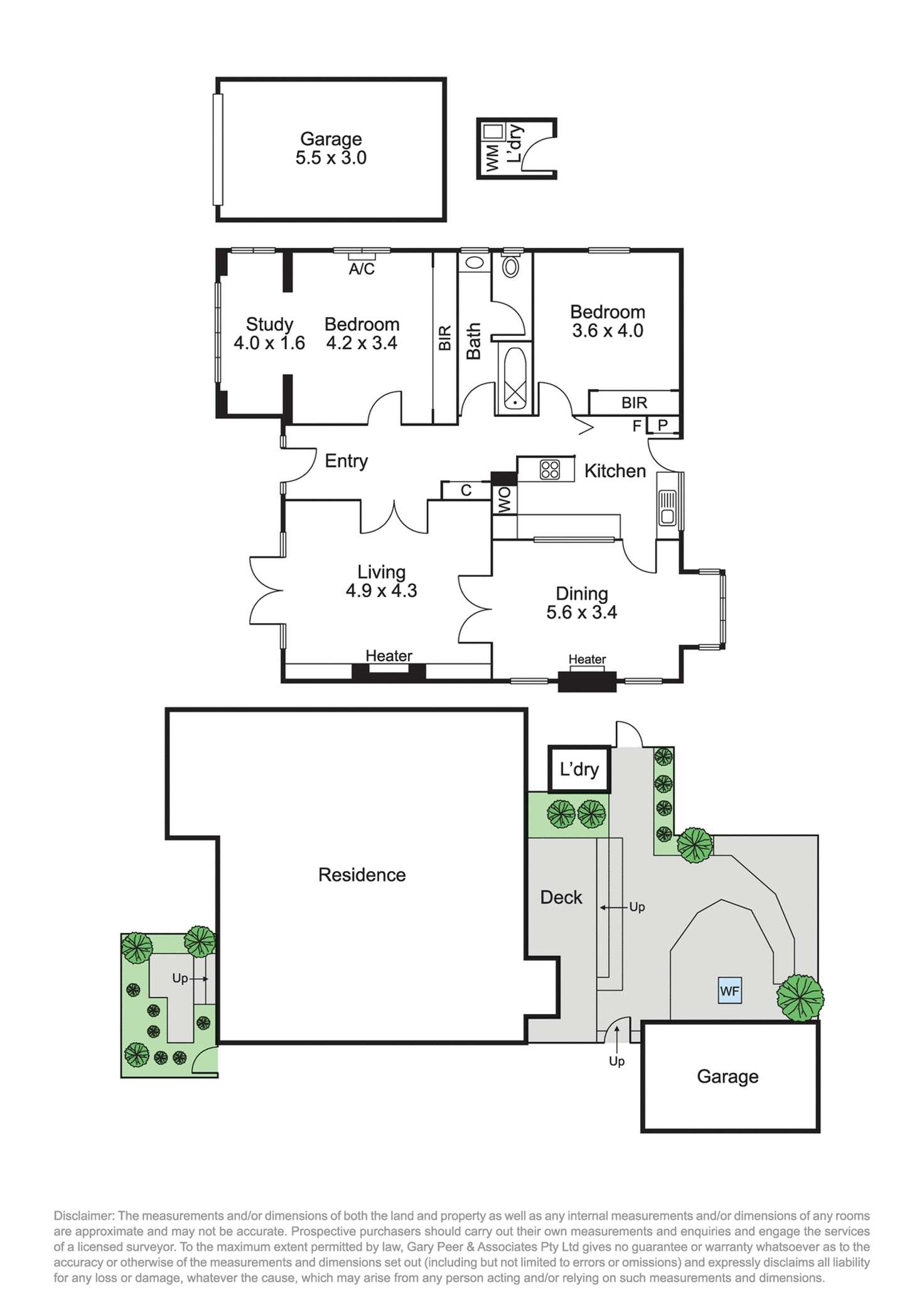 Floorplan of Homely apartment listing, 1/7 Gladstone Parade, Elsternwick VIC 3185