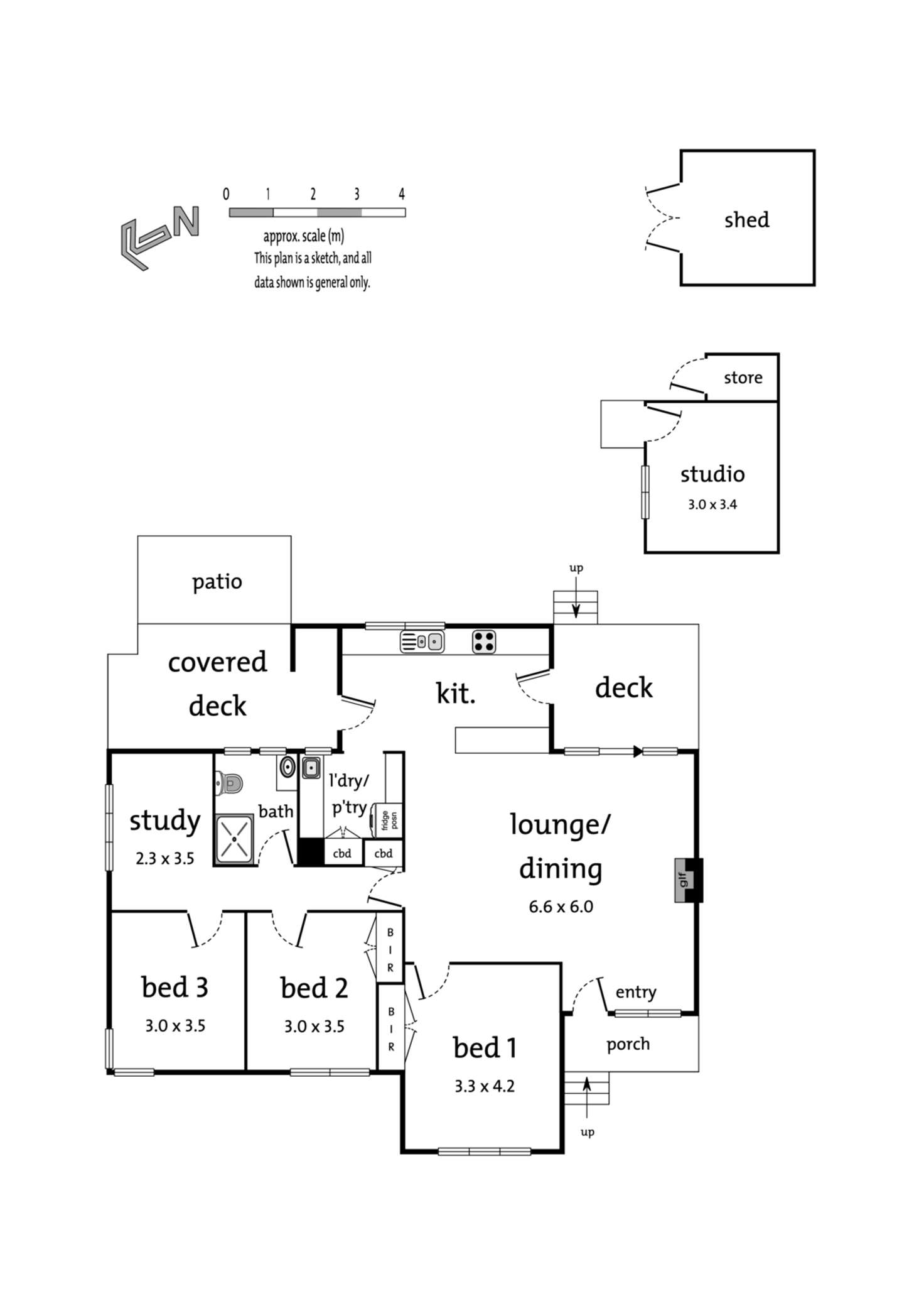 Floorplan of Homely unit listing, 1/25 Armstrong Road, Heathmont VIC 3135