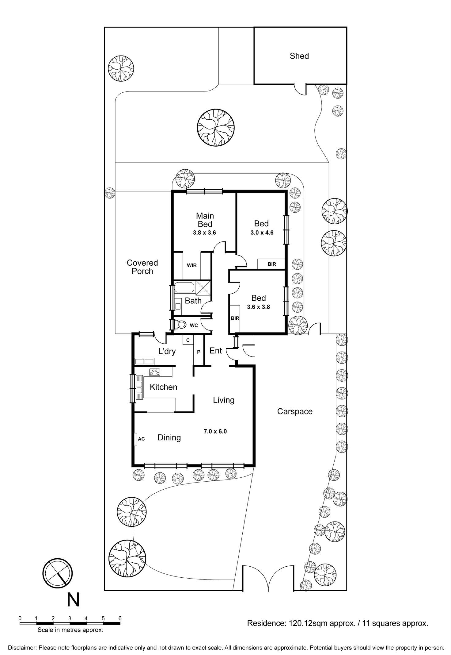 Floorplan of Homely house listing, 34 Iluka Avenue, Aspendale VIC 3195