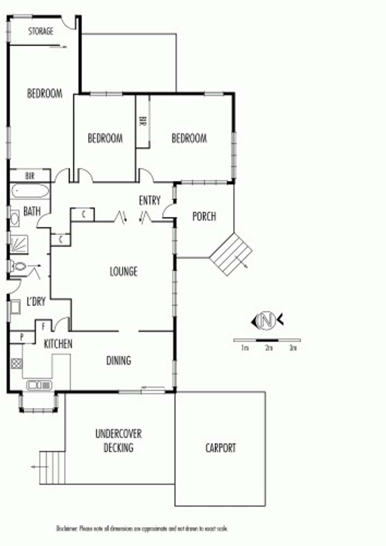 Floorplan of Homely house listing, 42 Black Street, Watsonia VIC 3087
