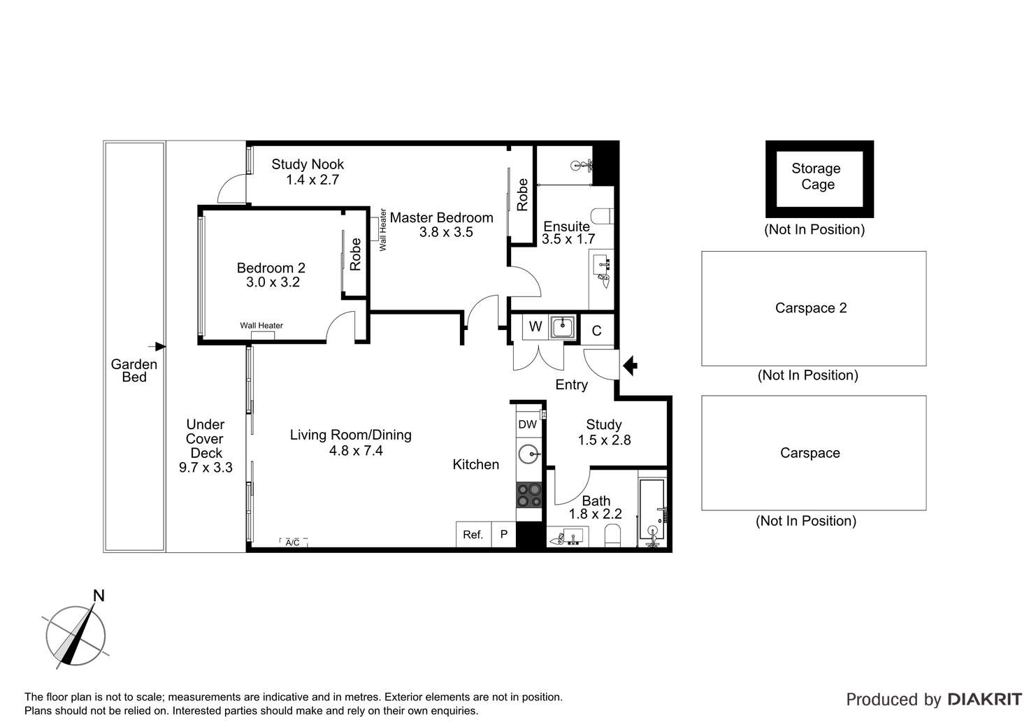 Floorplan of Homely apartment listing, 3/2 Gordon Street, Elsternwick VIC 3185