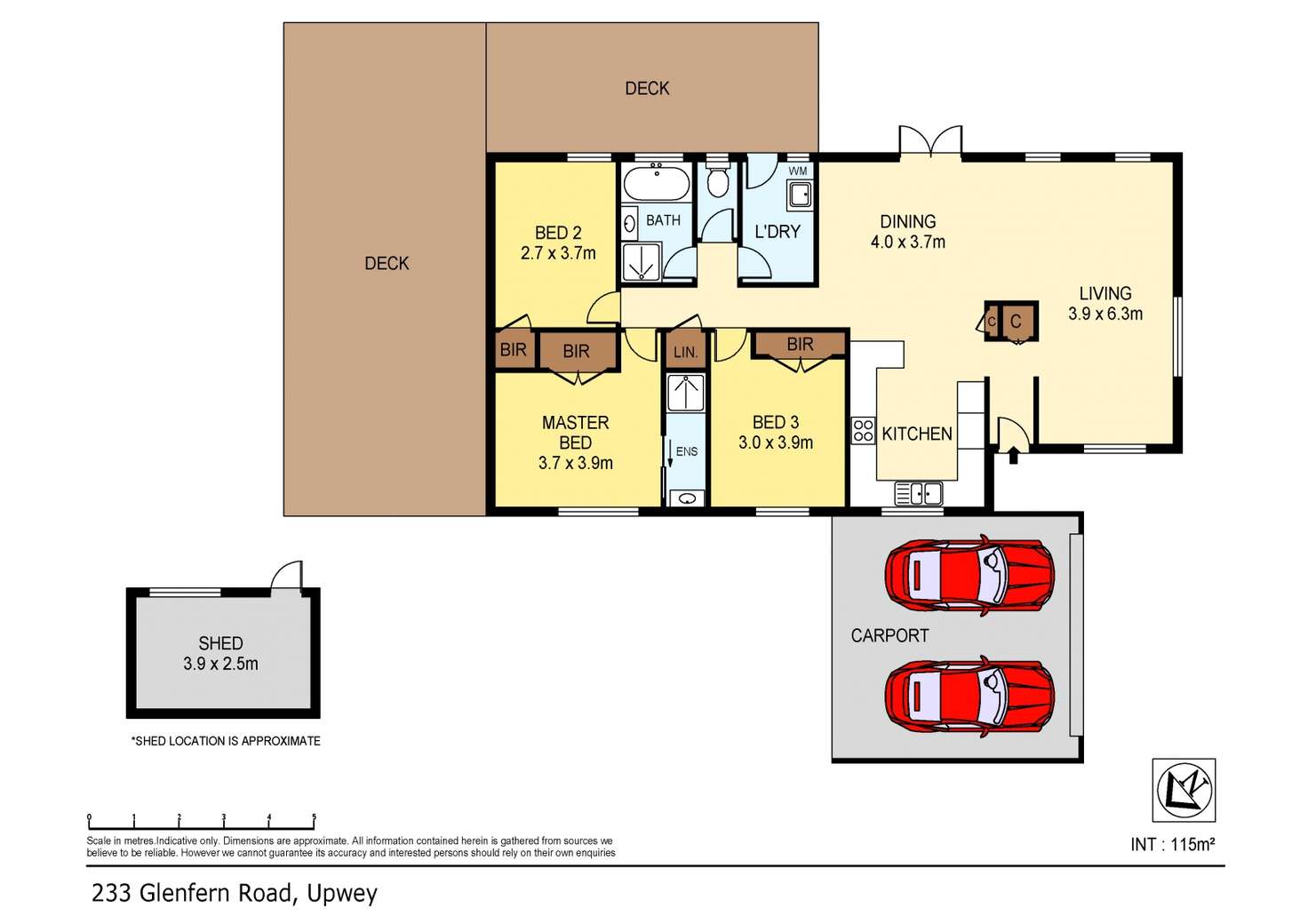 Floorplan of Homely house listing, 233 Glenfern Road, Upwey VIC 3158