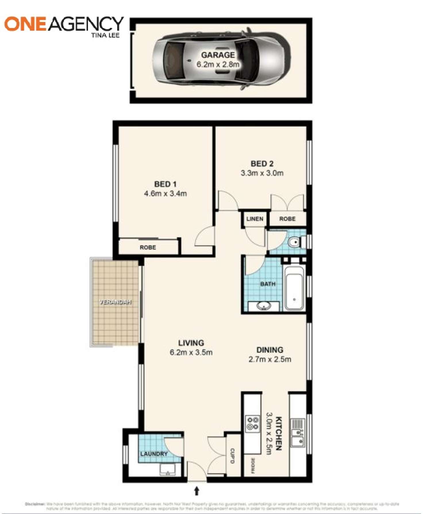 Floorplan of Homely apartment listing, 2/5 Chester Street, Epping NSW 2121