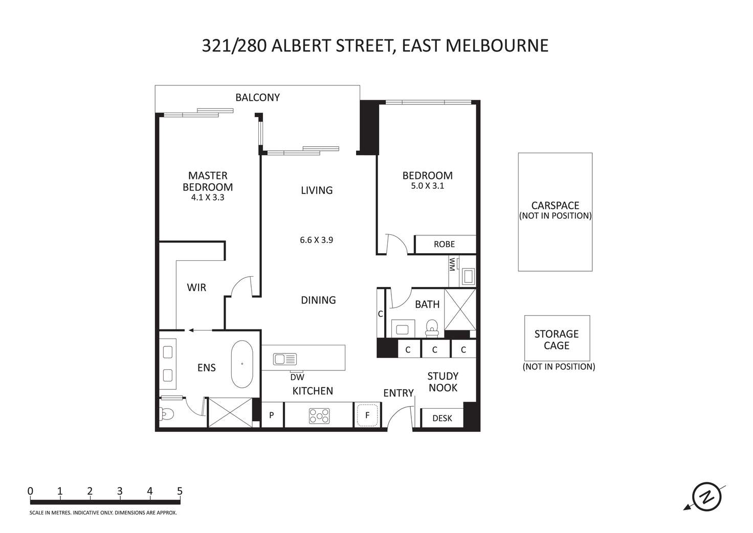 Floorplan of Homely apartment listing, 321/280 Albert Street, East Melbourne VIC 3002