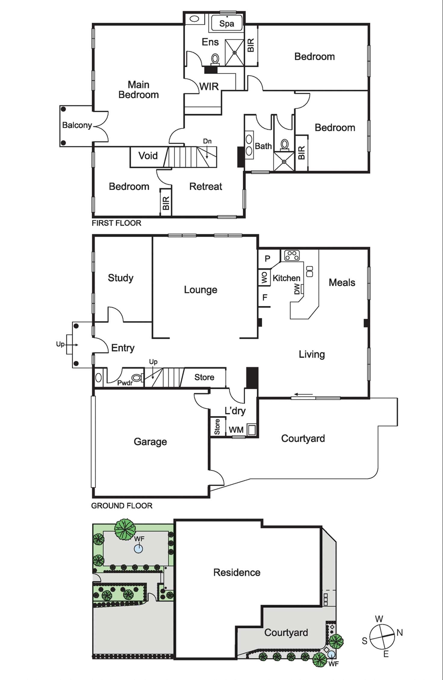 Floorplan of Homely house listing, 22 Turner Avenue, Glen Huntly VIC 3163