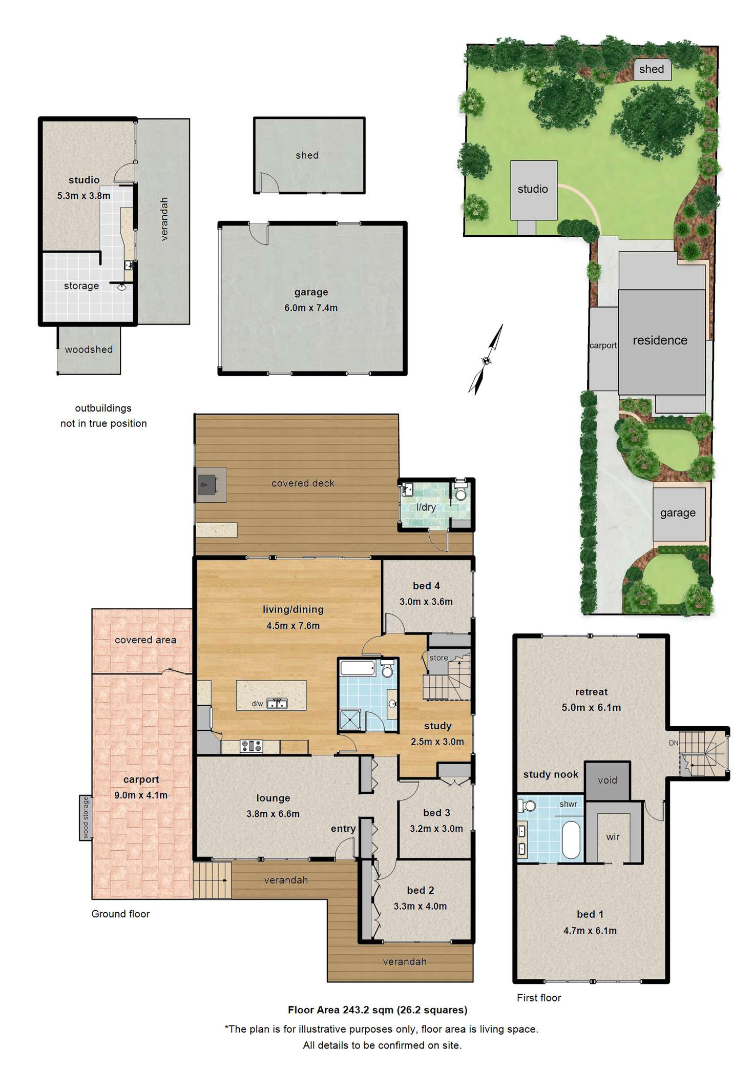 Floorplan of Homely house listing, 8 Aileen Avenue, Montrose VIC 3765