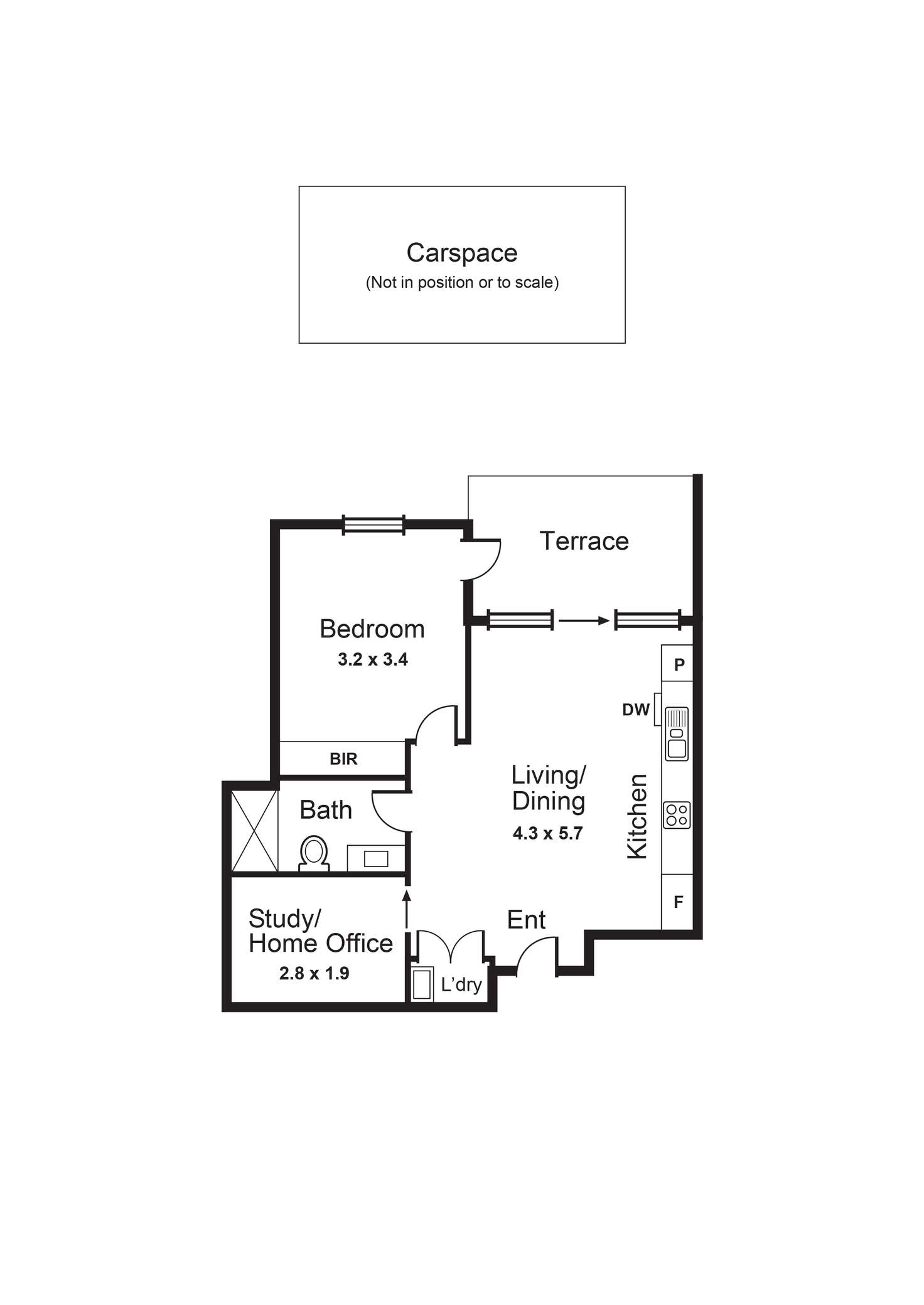 Floorplan of Homely apartment listing, 6/333 North Road, Caulfield South VIC 3162