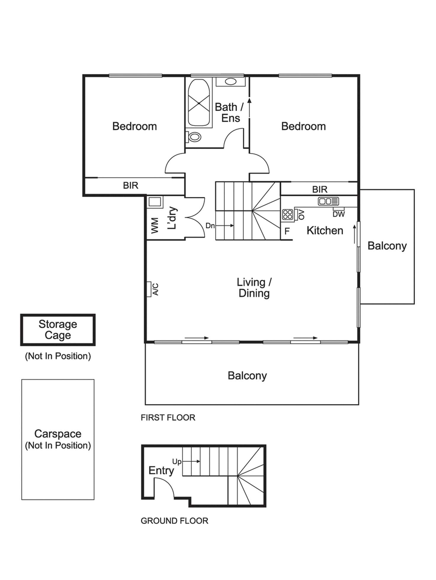 Floorplan of Homely apartment listing, 15/225 Koornang Road, Carnegie VIC 3163