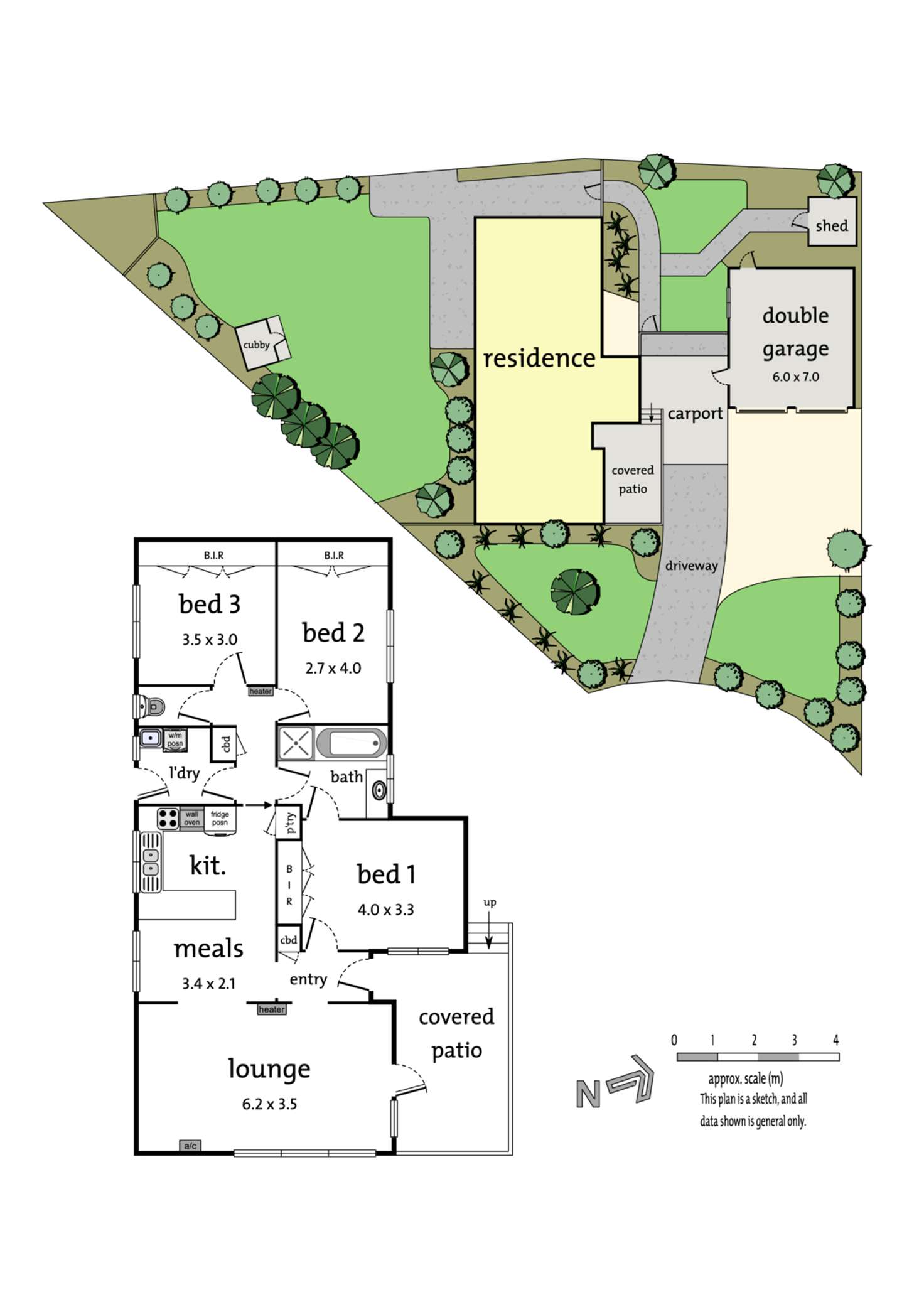 Floorplan of Homely house listing, 5 Tyson Court, Ringwood VIC 3134