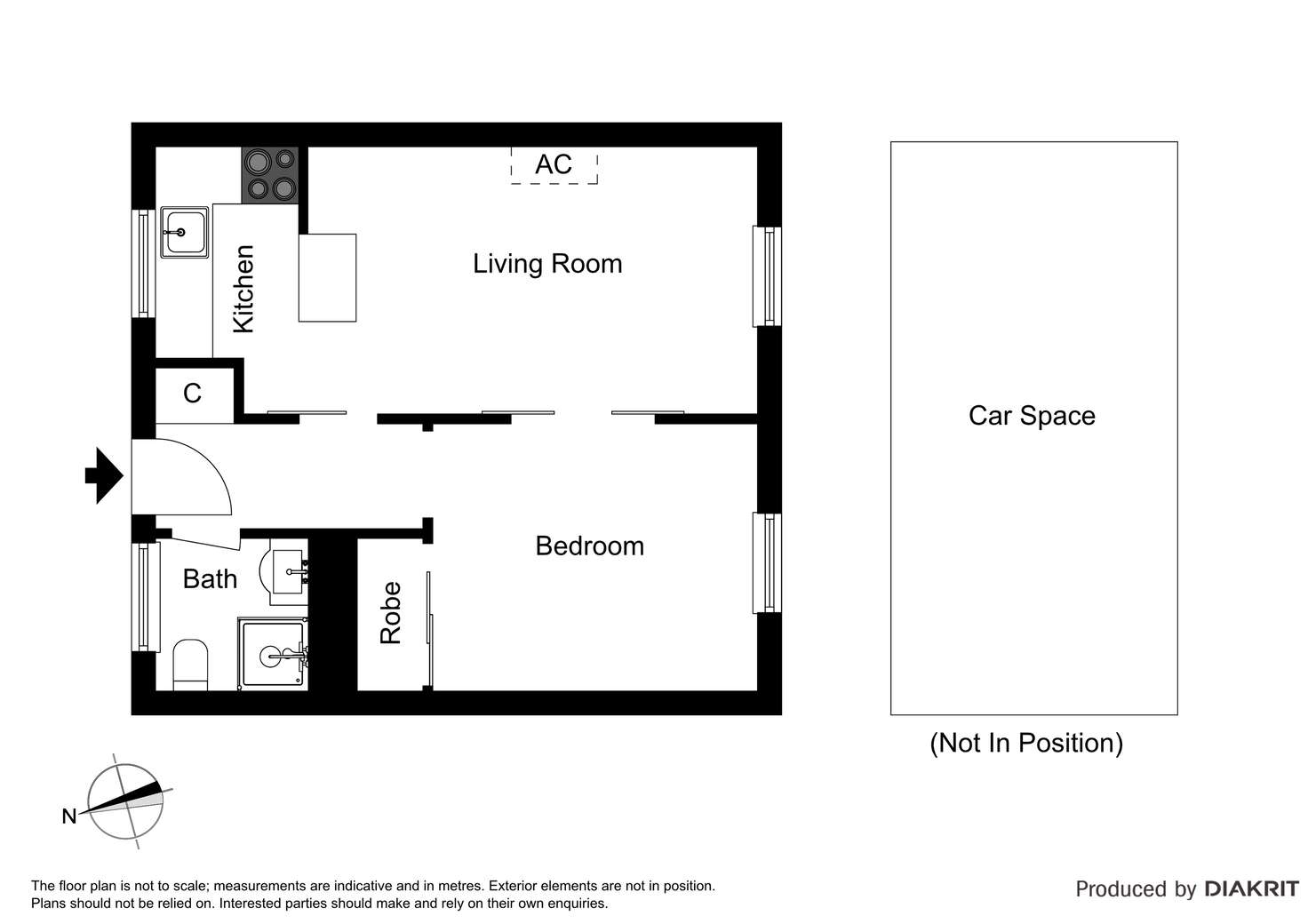 Floorplan of Homely apartment listing, 3/9-11 Barnsbury Road, South Yarra VIC 3141